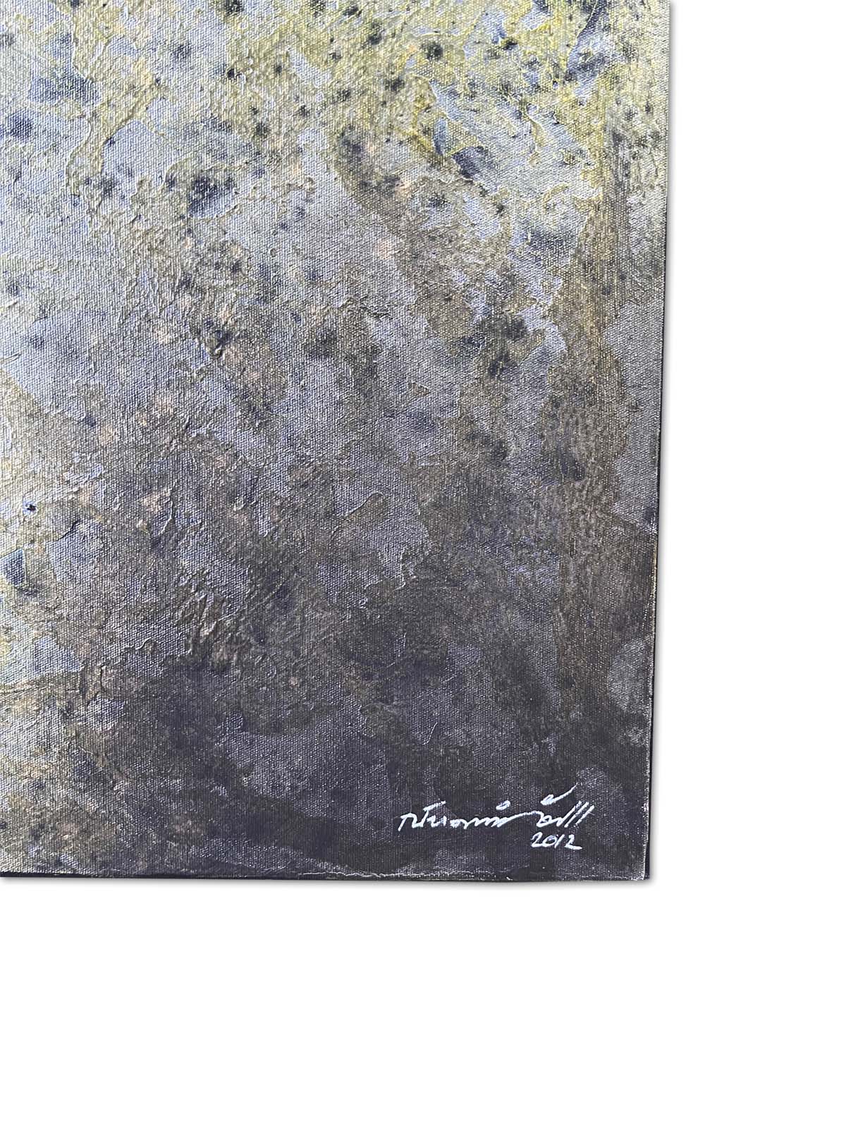 Buddha Bild Acryl Wandbild auf Leinwand