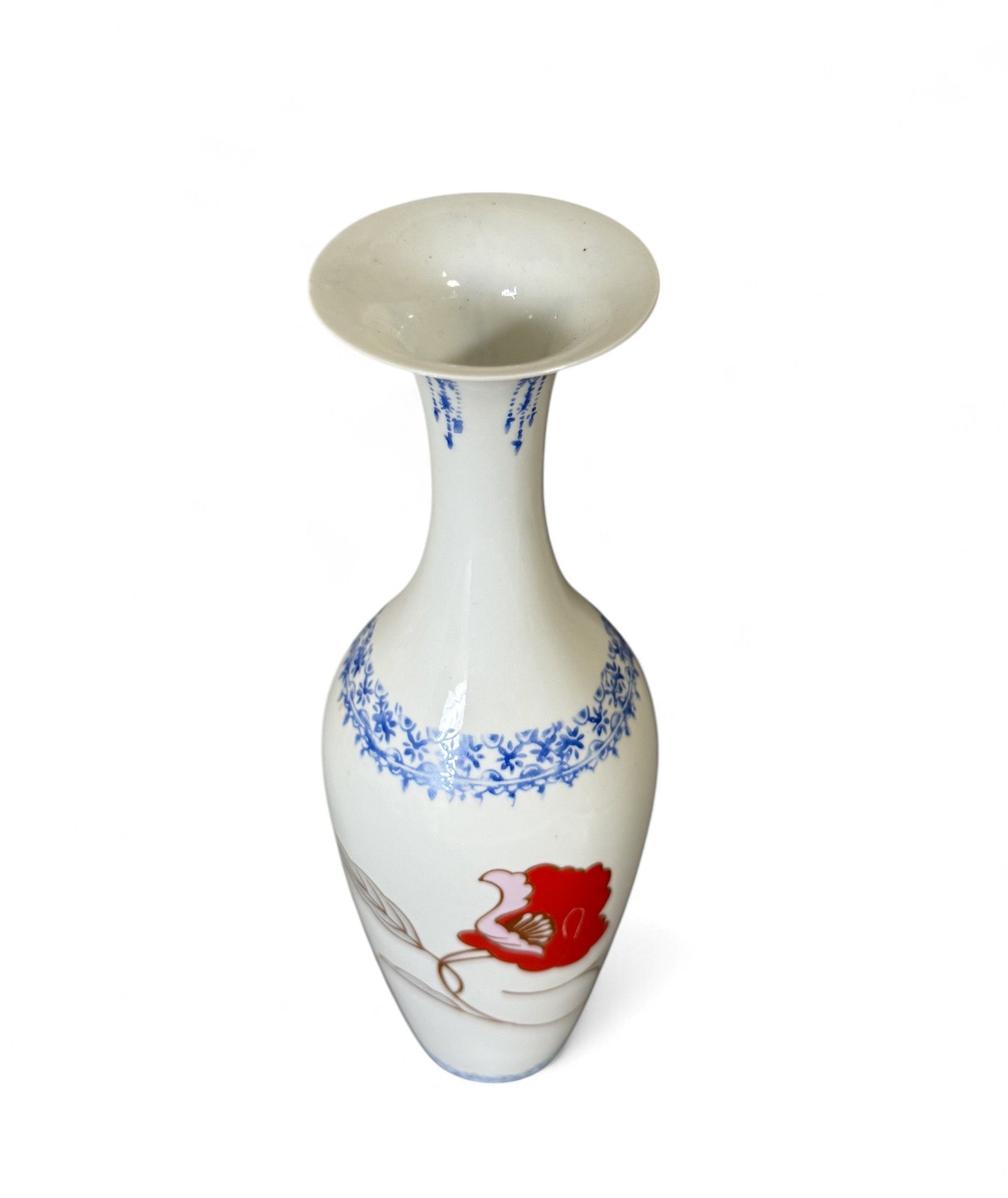 China Vase aus Eierschalenporzellan (26 cm)