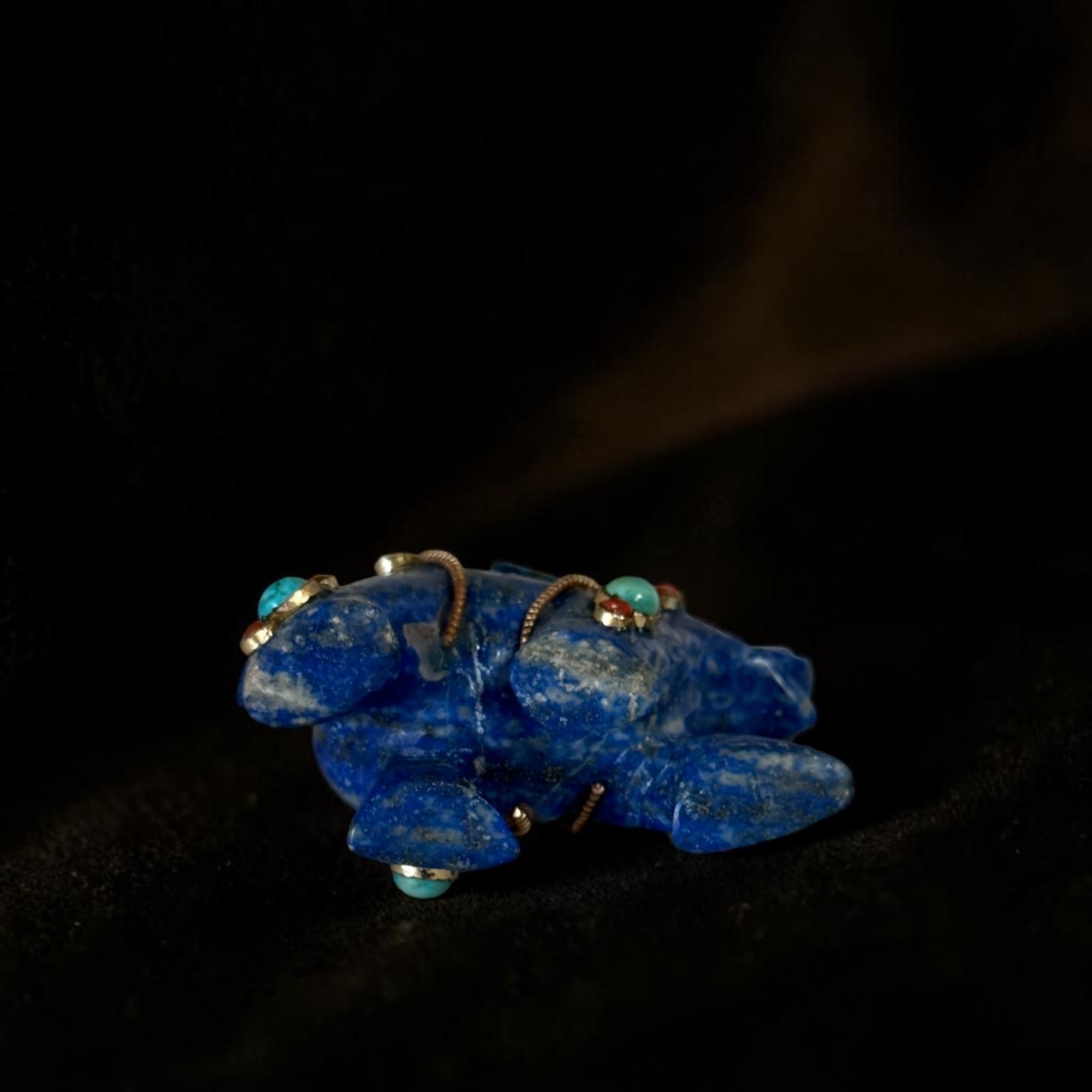 Lapislazuli Glückselefant | Bergkristall & Edelsteine | Handarbeit aus Nepal