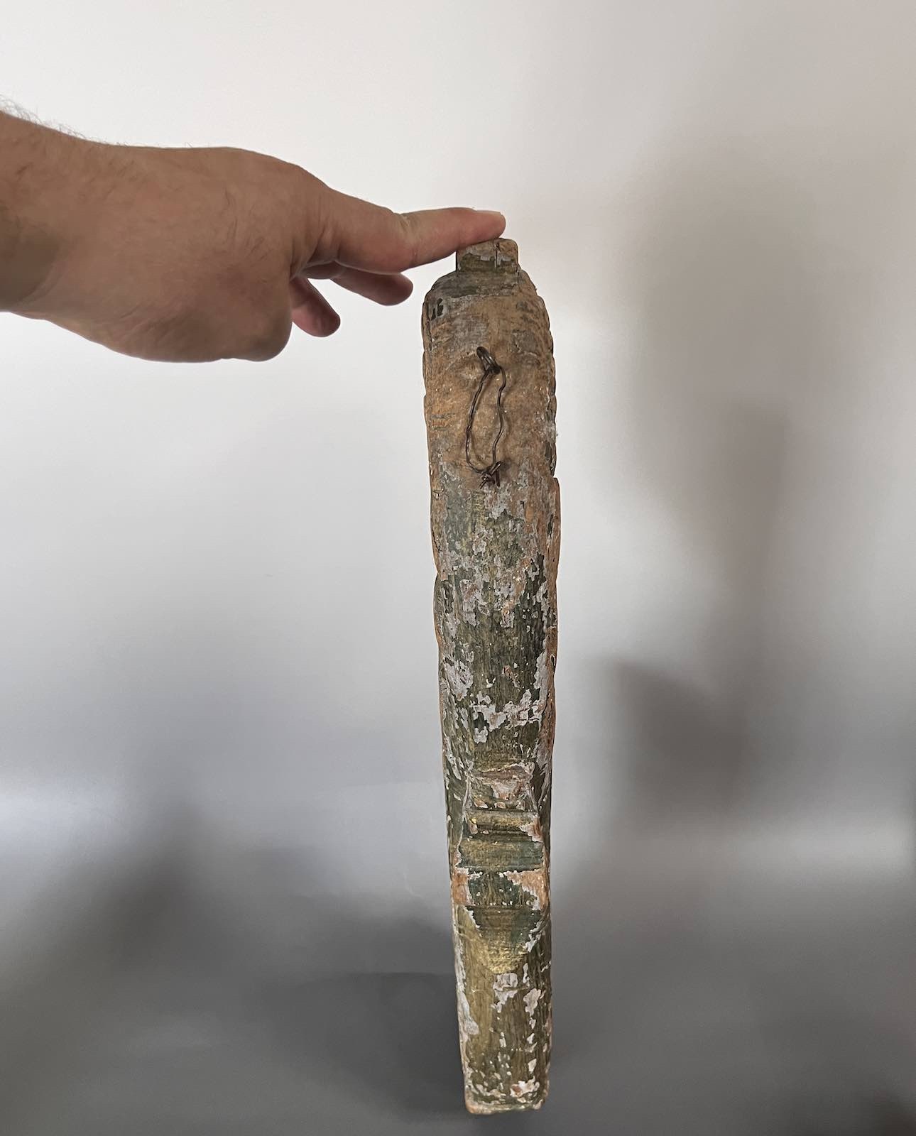 Alte Drachen Holz Skulptur Thailand