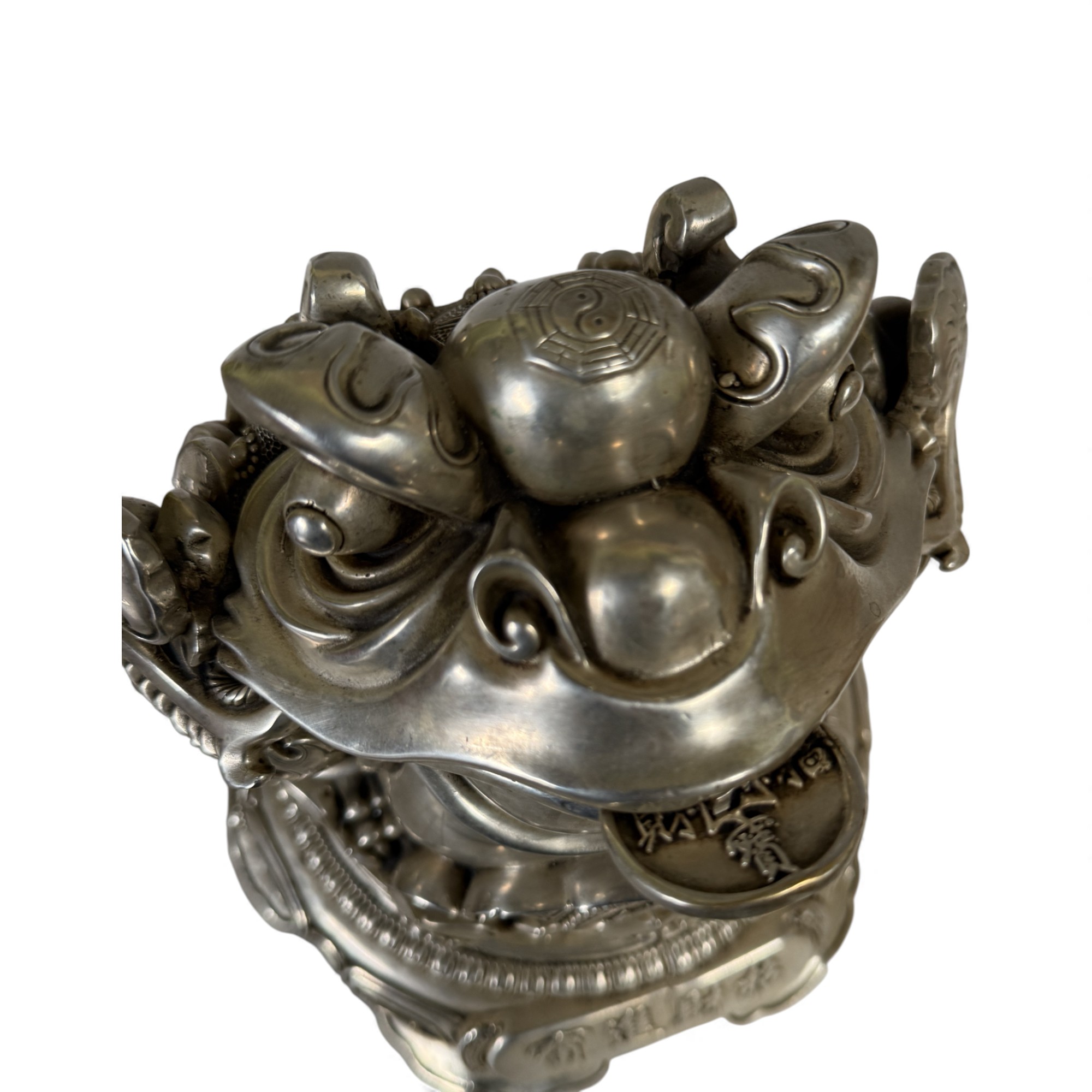 Chinesische Geldkröte - Reichtumsfrosch aus Bronze