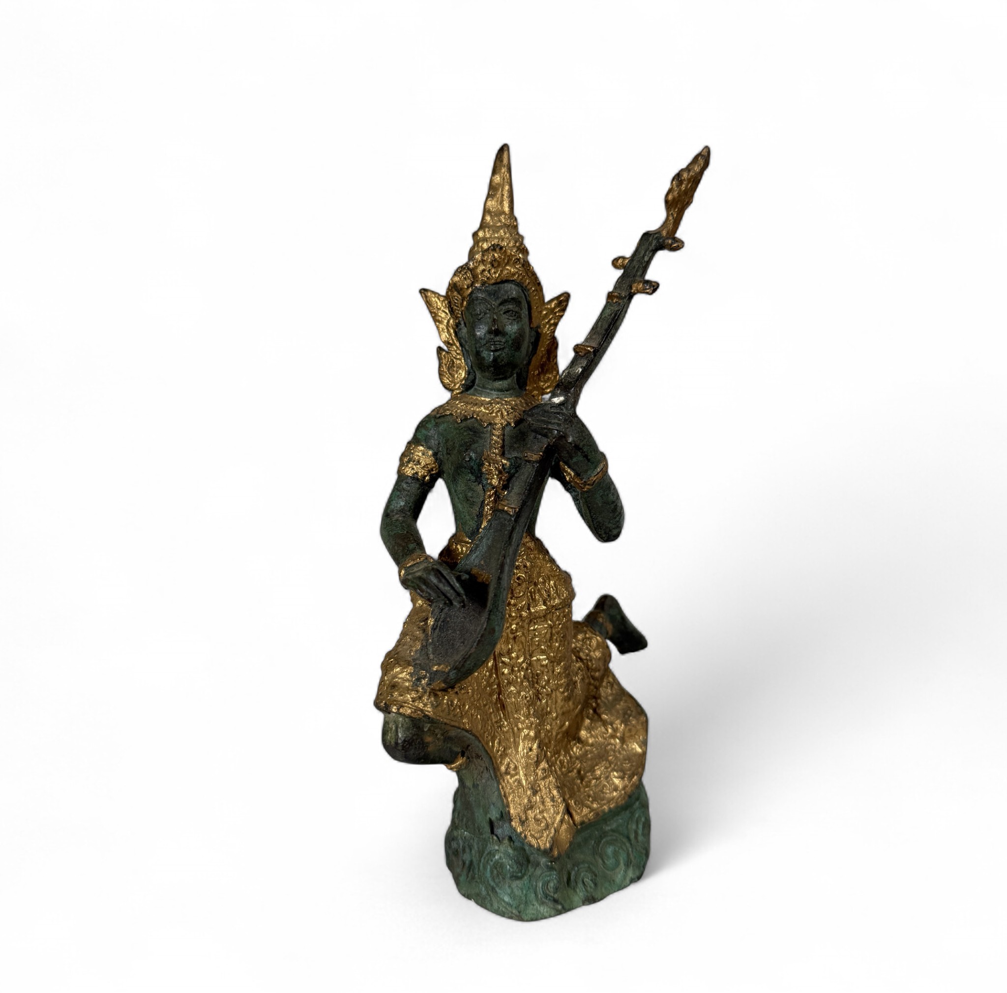 Tempelwächter Thailand Teppanom Bronze Figur