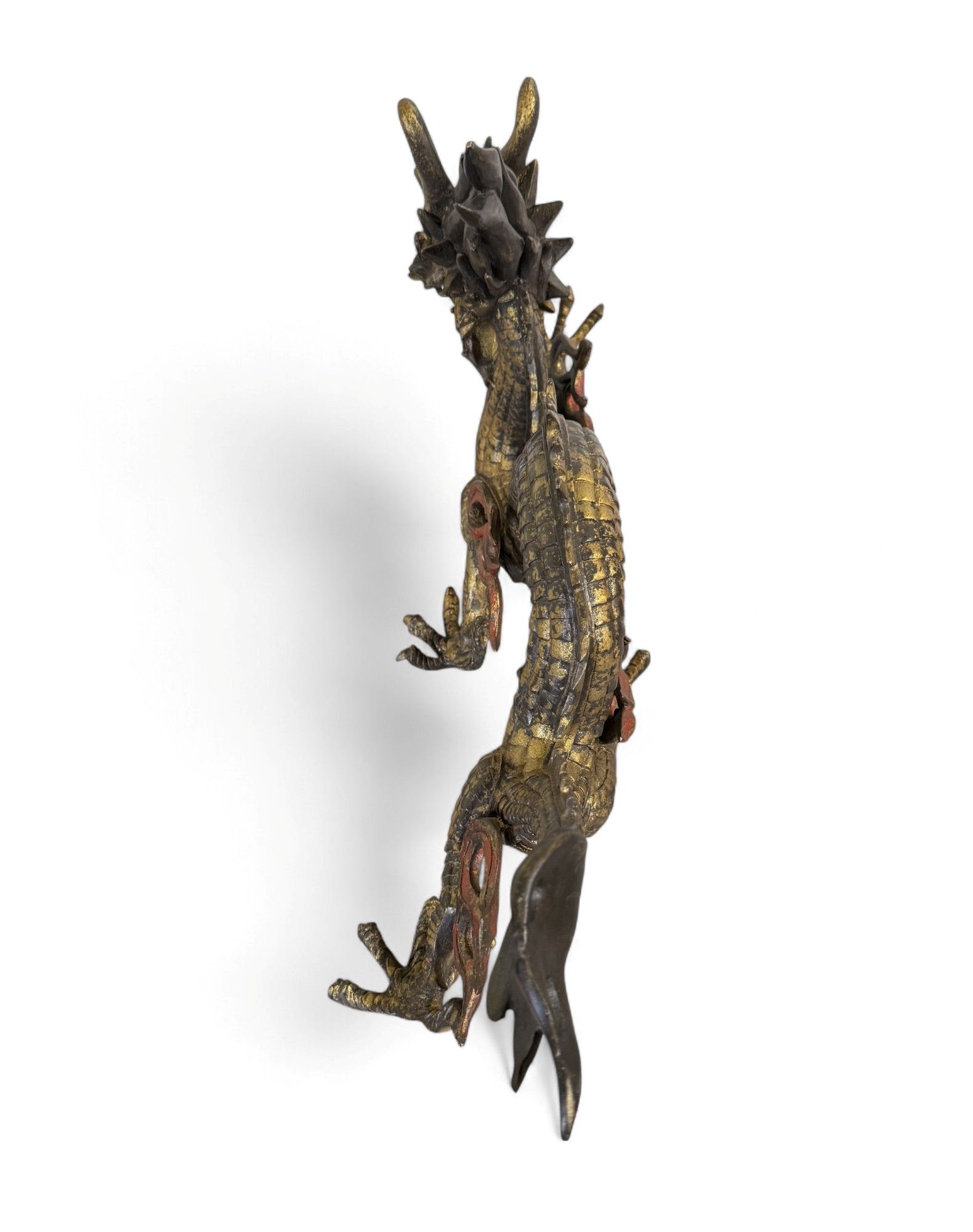 Chinesischer Kaiserdrache aus Bronze – 49 cm | 4,5 kg