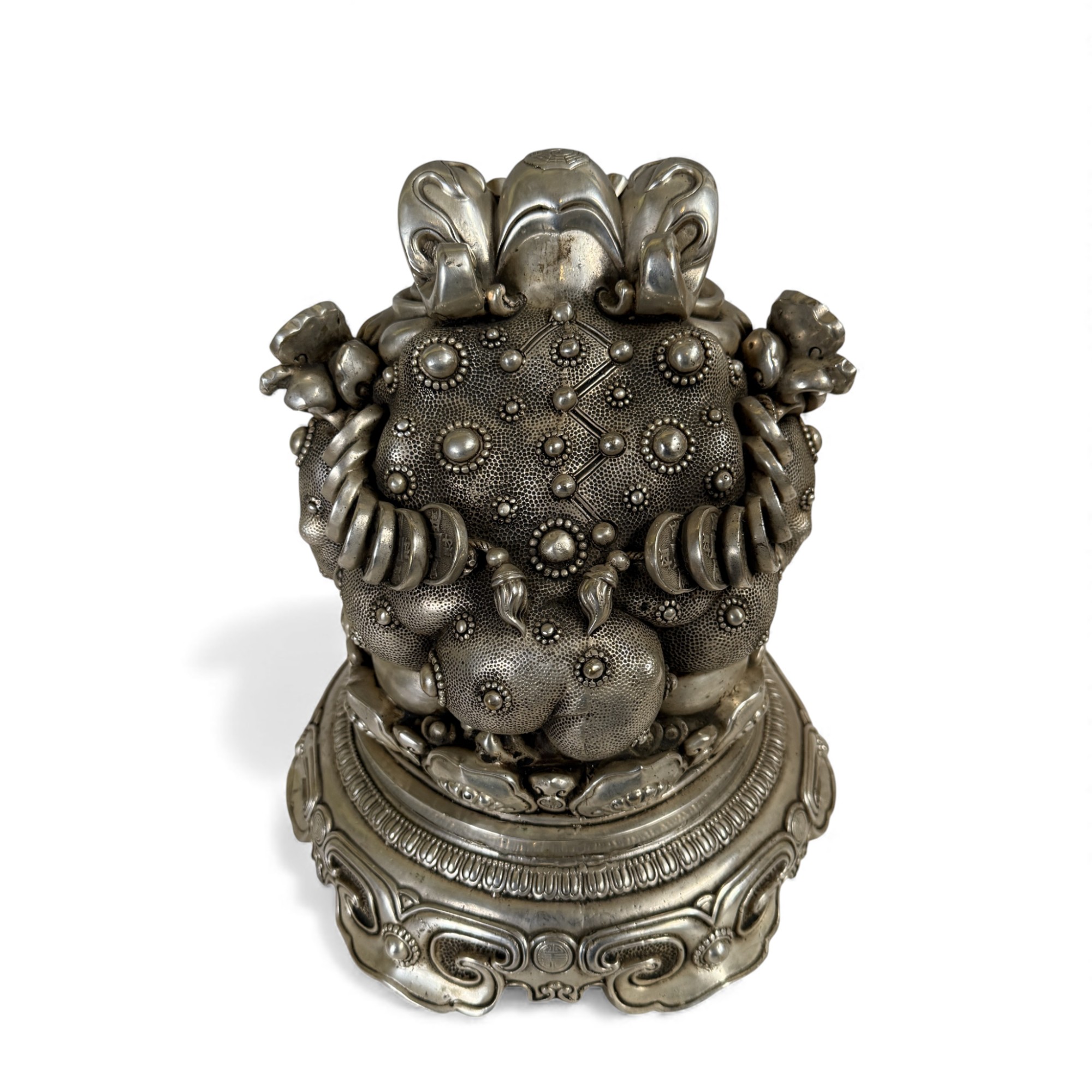 Chinesische Geldkröte - Reichtumsfrosch aus Bronze