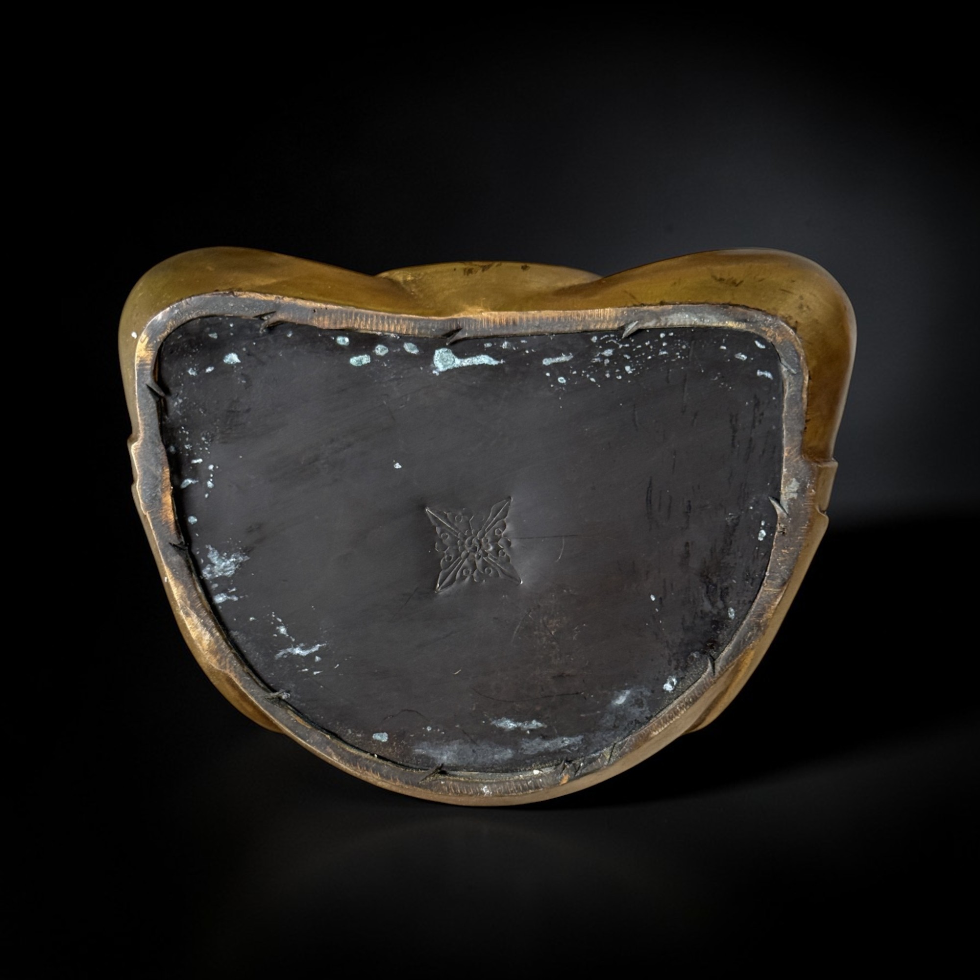 Massive Bronze Statue Jizo Bosatsu 29cm – Kshitigarbha Bodhisattva 4,5kg