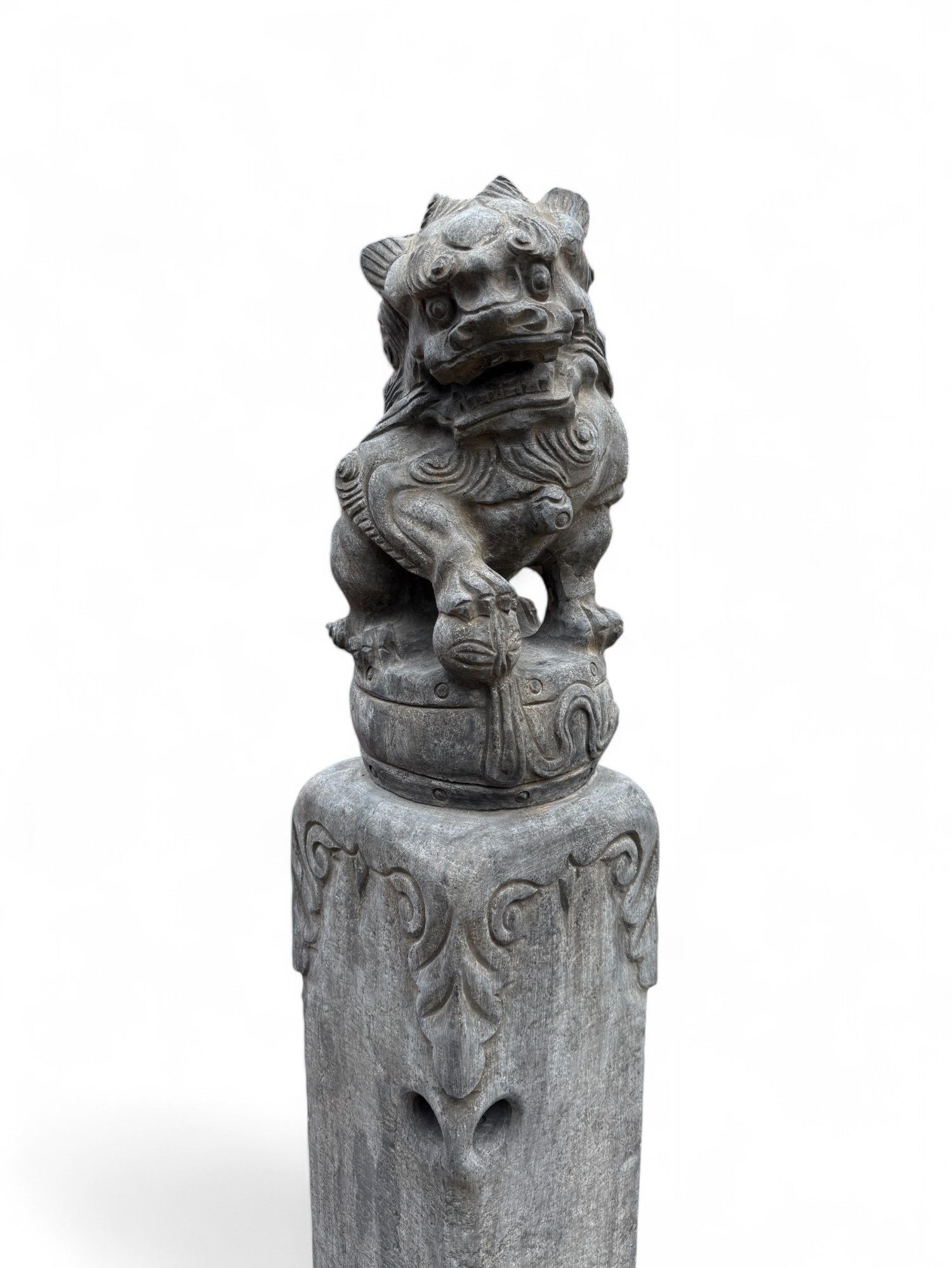 Asiatischer Wächterlöwe - Tempelwächter - Naturstein