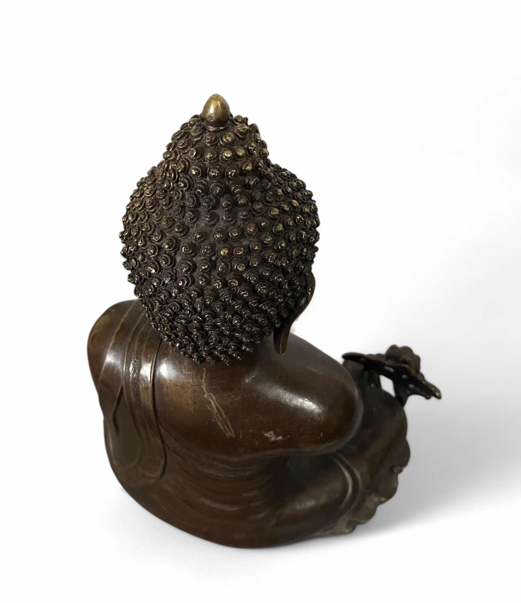 Medizin Buddha Figur Bronze Nepal Skulptur 36 cm groß