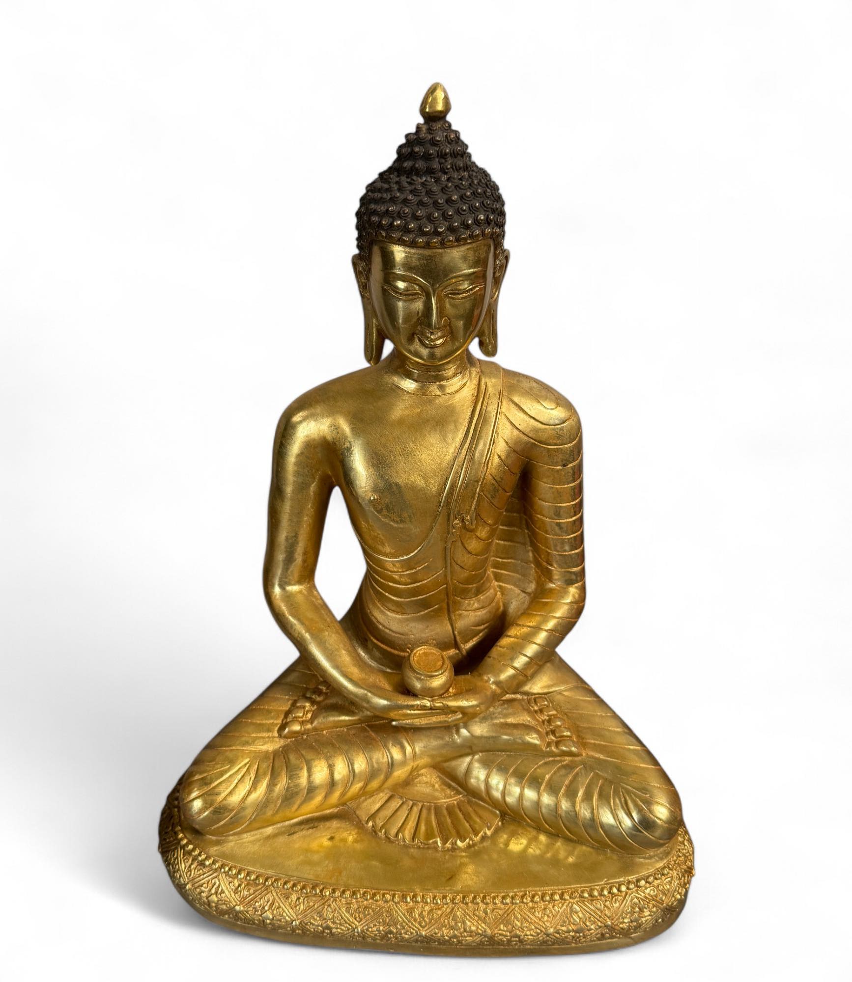 Buddha Figur Bronze Skulptur Tibet Statue Amitabha 33 cm