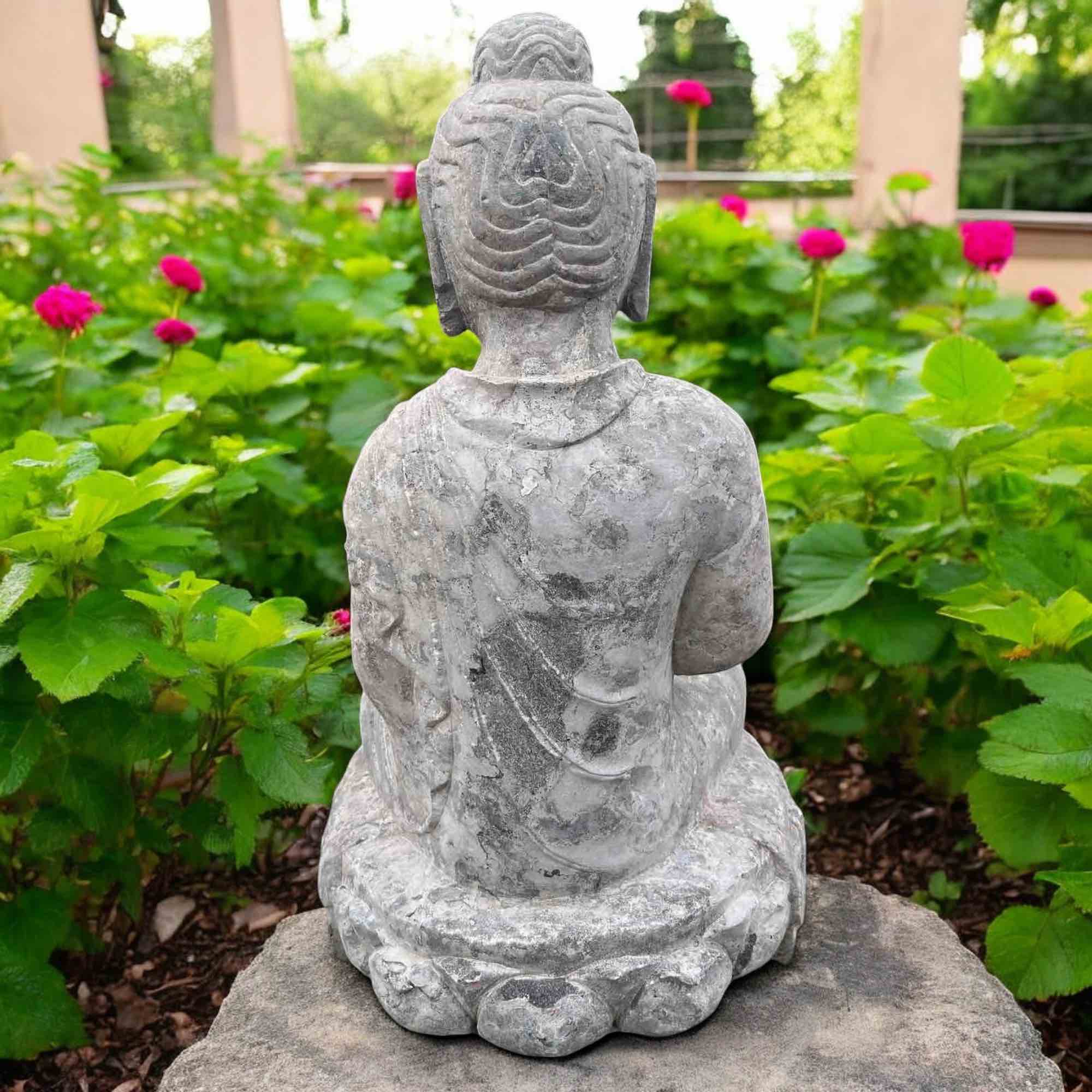 Garten Buddha Figur China Kulturrevolution - 63cm