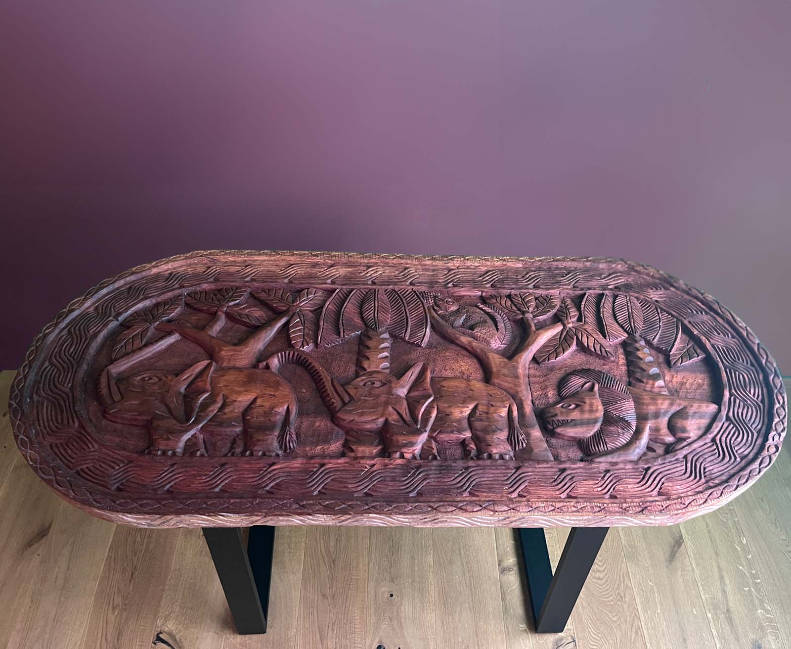 Konsolentisch Beistelltisch Teak Holz Thailand