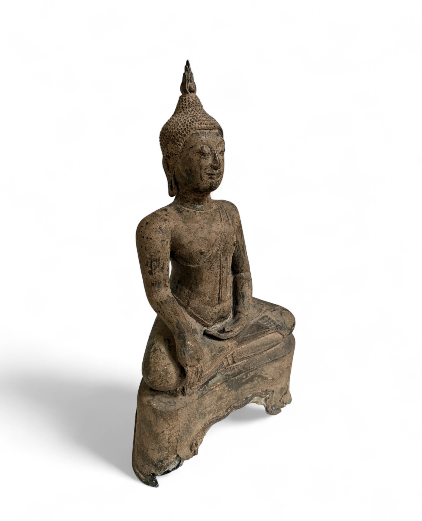 Bronze Buddha Figur 44 cm – Shakyamuni in Bhumisparsha Mudra Bronze Buddha Figur 44 cm – Shakyamuni in Bhumisparsha Mudra
