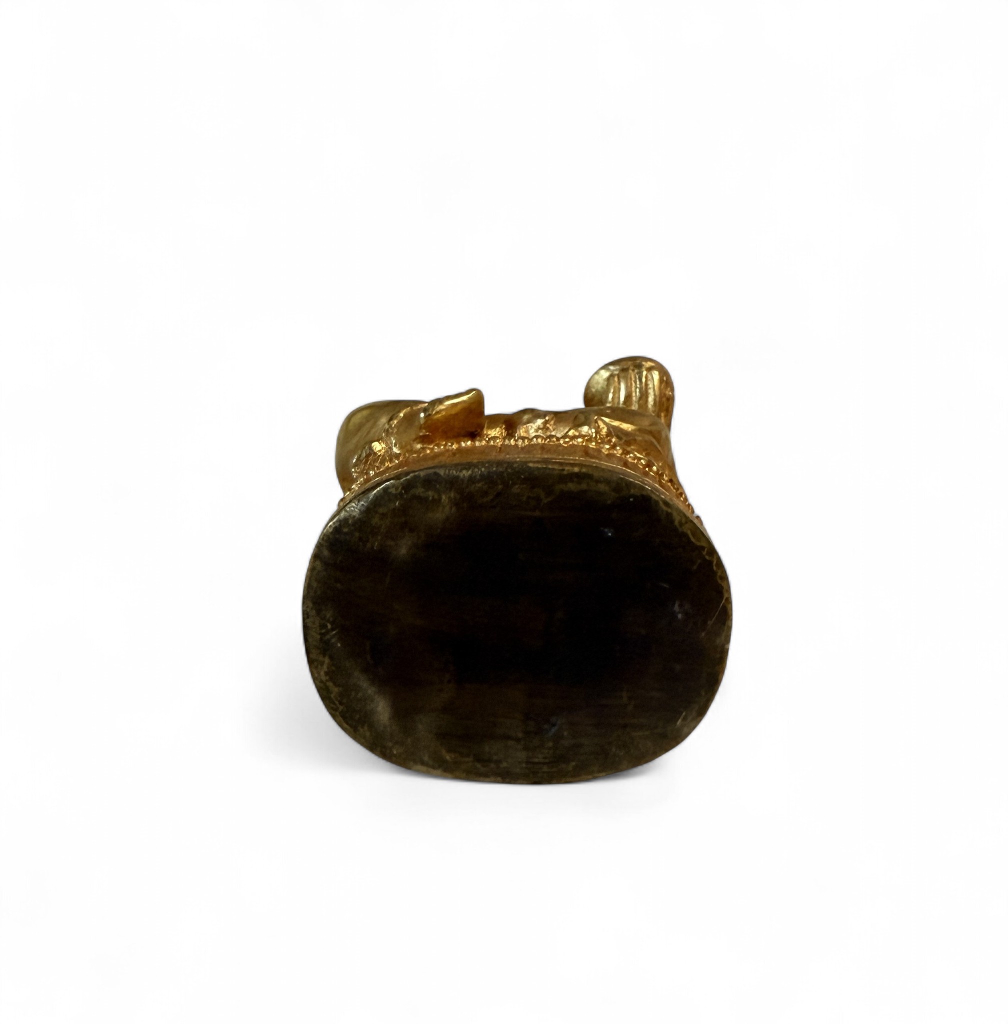 Ganesha Figur Bronze Skulptur 16 cm