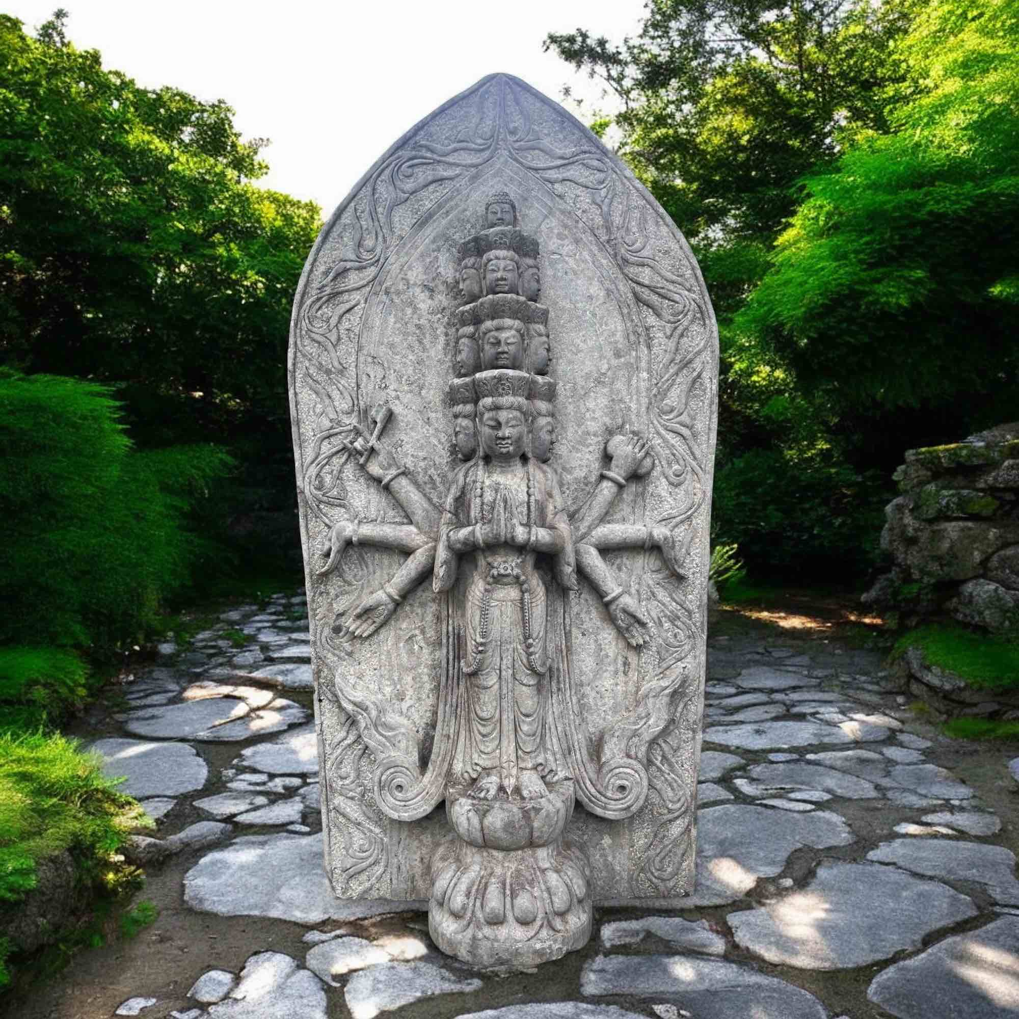 Große Buddha Garten Skulptur Chenrezi Avalokiteshvara