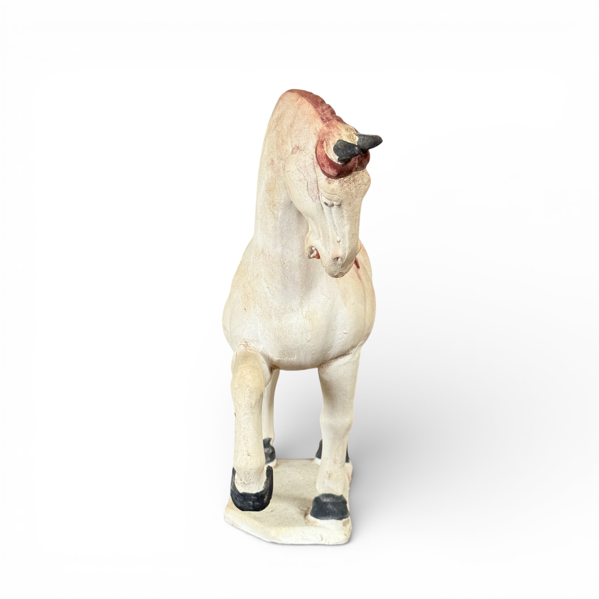 China Tang Pferd aus Terrakotta, aus Sammlernachlaß