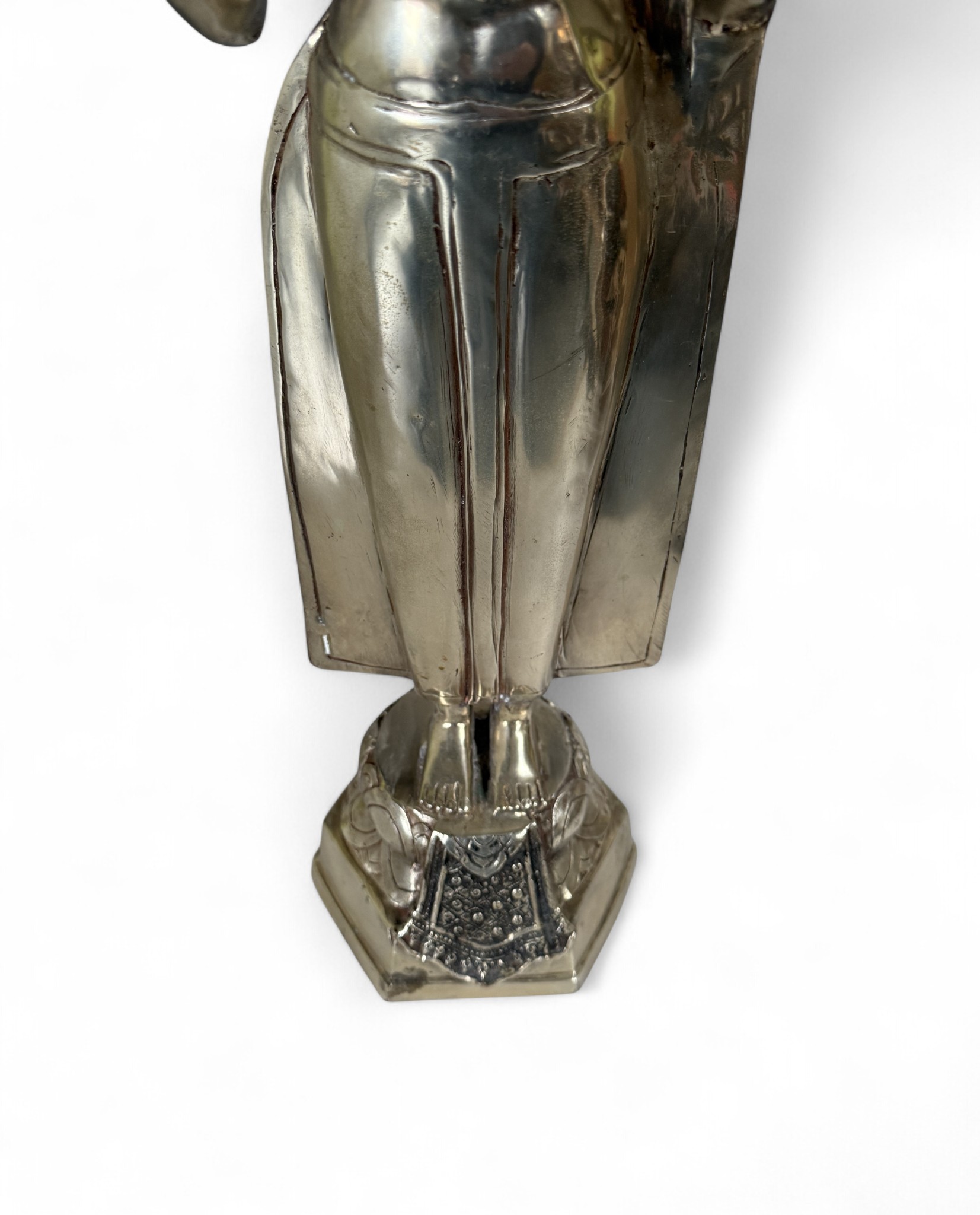Wochentag Montag Buddha Figur Bronze 66 cm groß