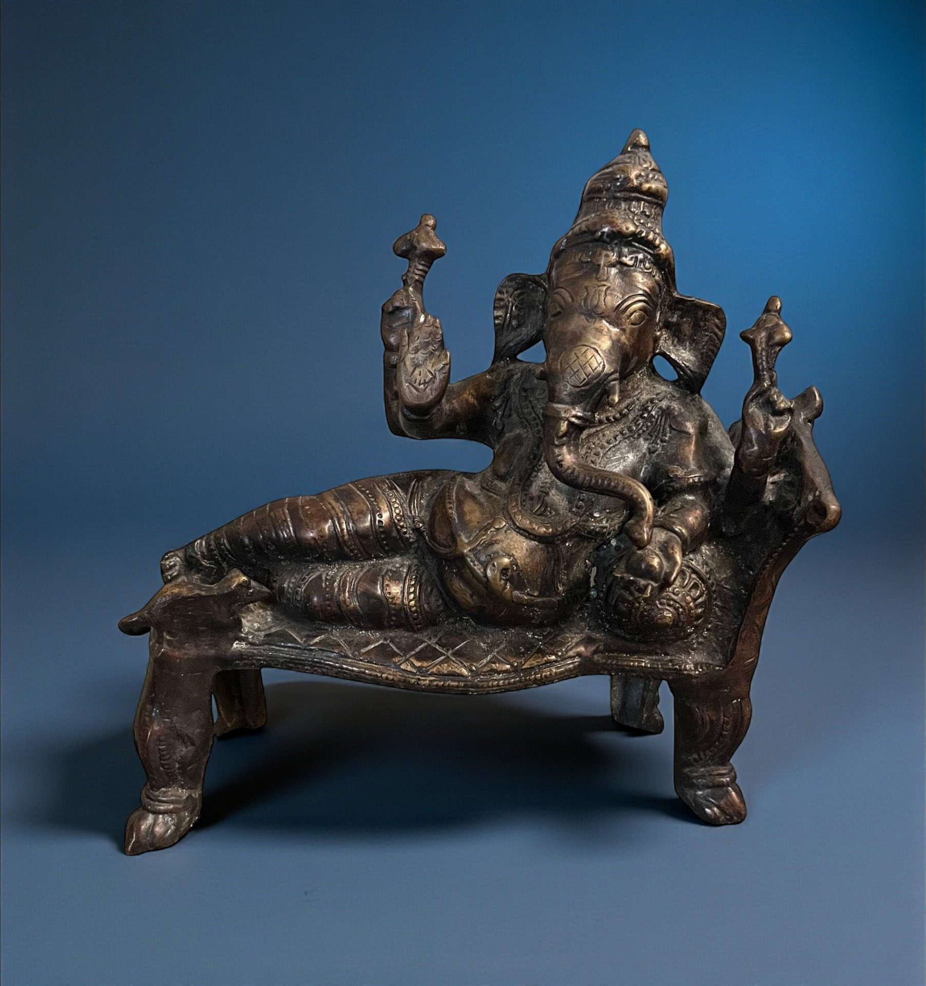 Ganesha Figur aus Indien 27cm groß