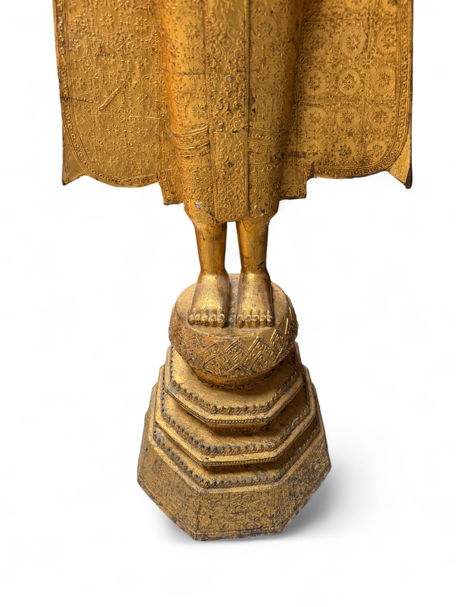 Wochentagsbuddha Mittwoch – Bronze Statue Thailand, 135 cm