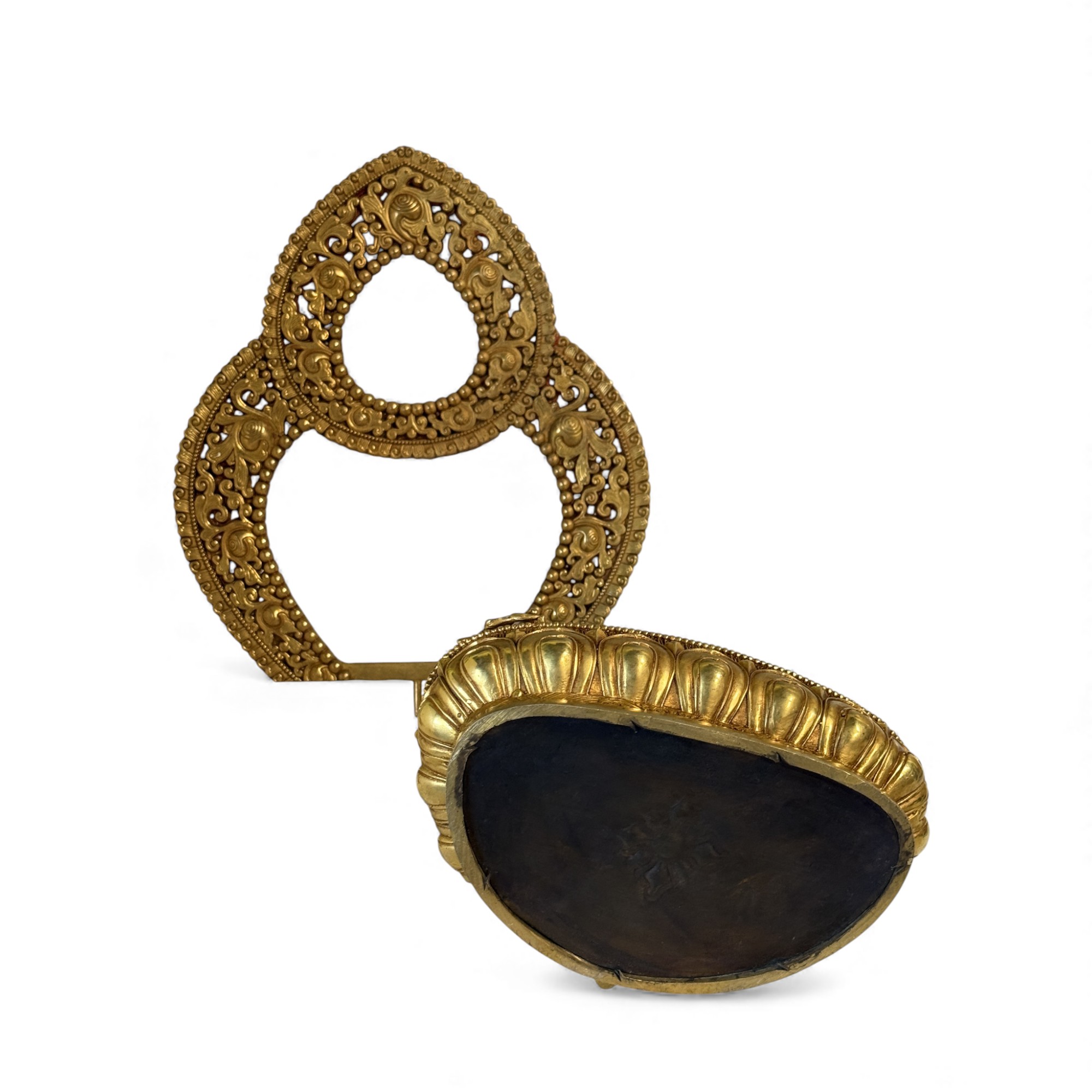 Medizin Buddha Figur aus Bronze