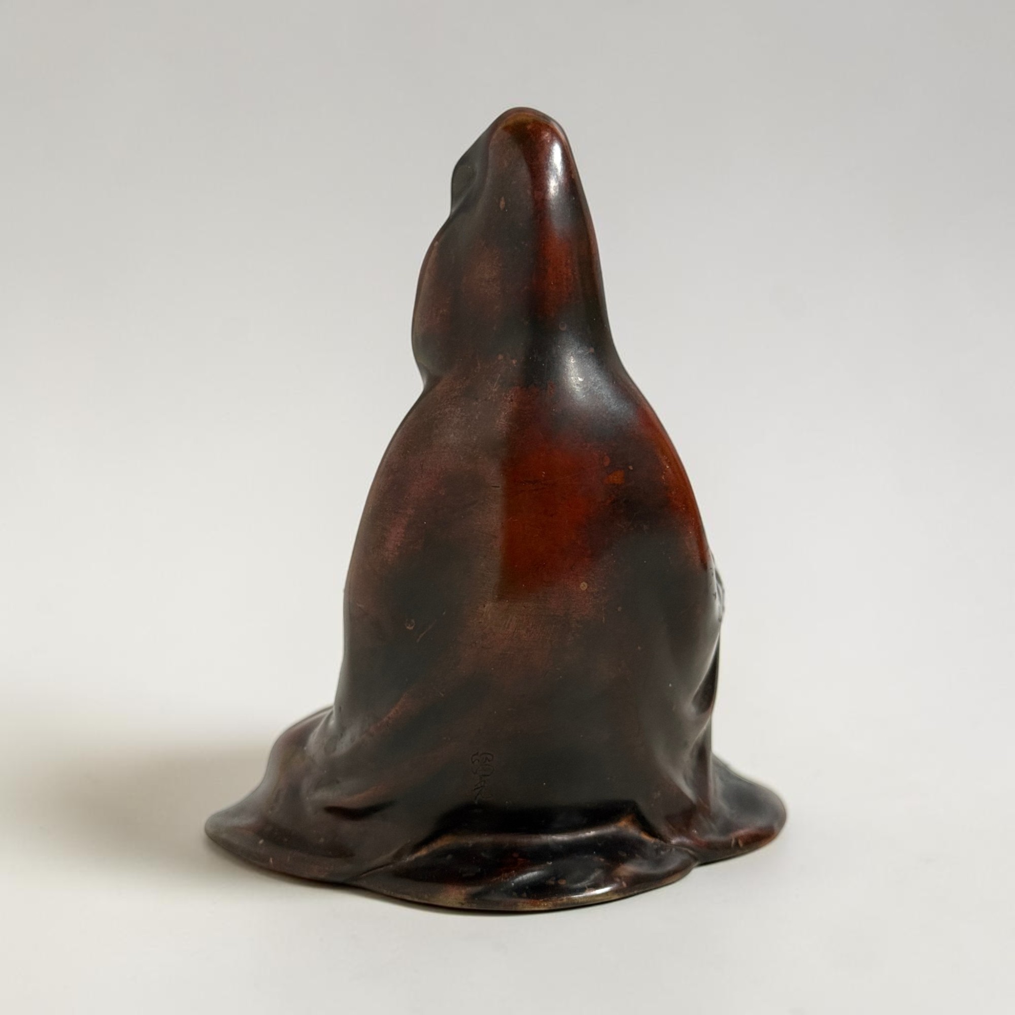 Alte Japan Kannon Bronze Figur – Signiert „Seiko“ – 19. Jhdt. – 2,9 kg – 22,5 cm