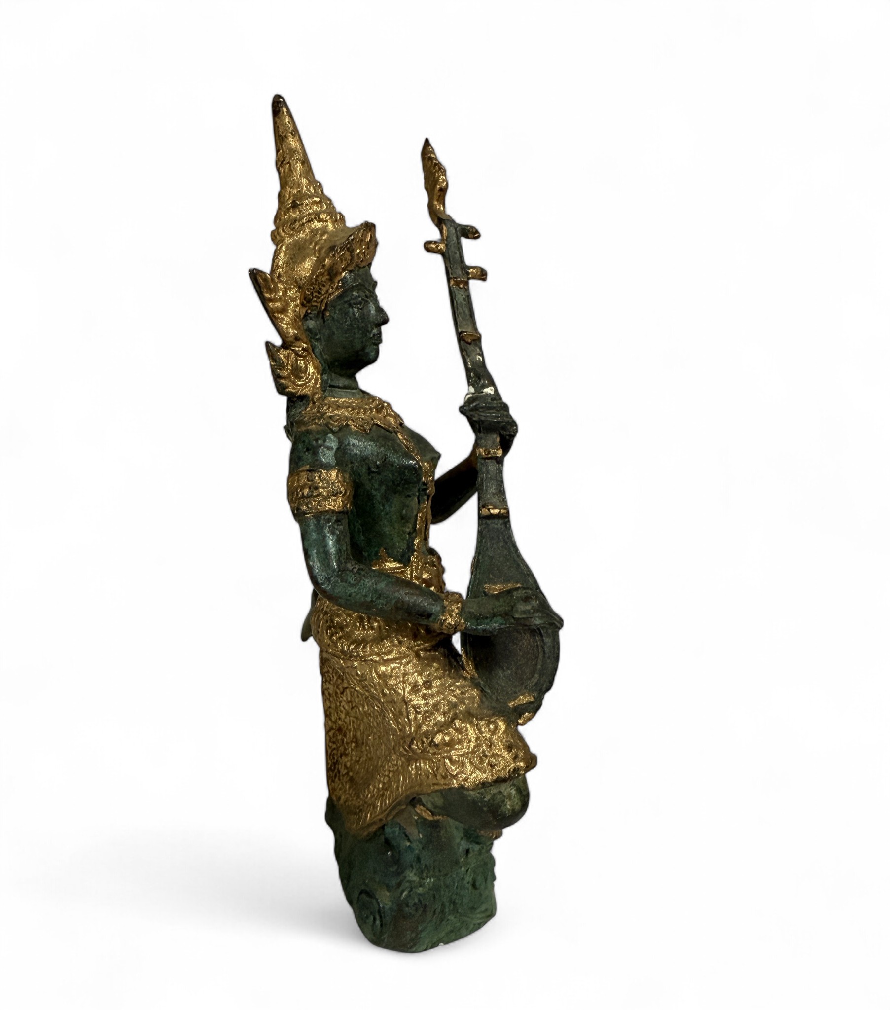 Tempelwächter Thailand Teppanom Bronze Figur