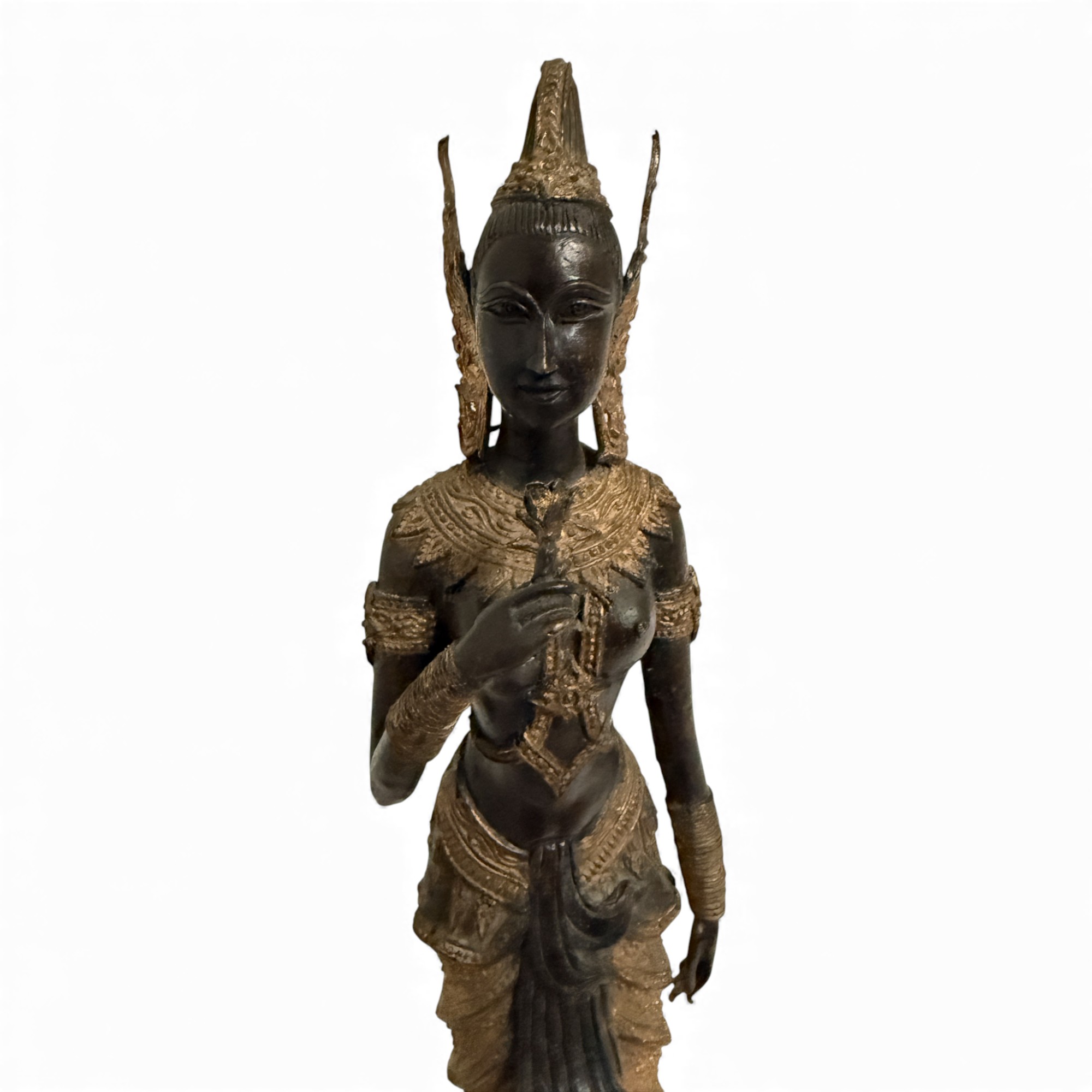 Tempelwächter Thailand Teppanom Bronze Figur