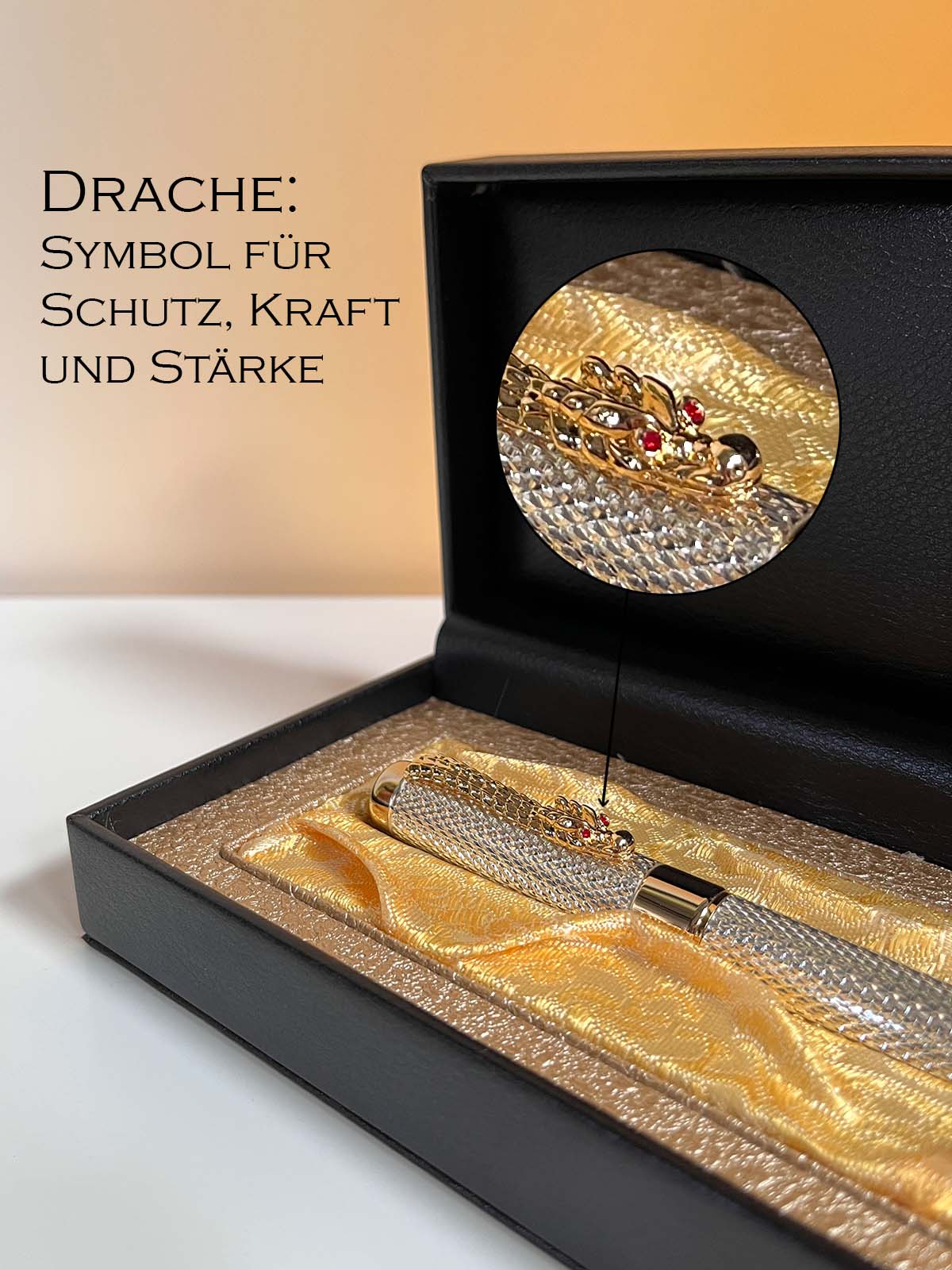 Füllfederhalter Dragon Pen - Drachen Füller - Silverstar Füllfederhalter Dragon Pen - Drachen Füller - Silverstar