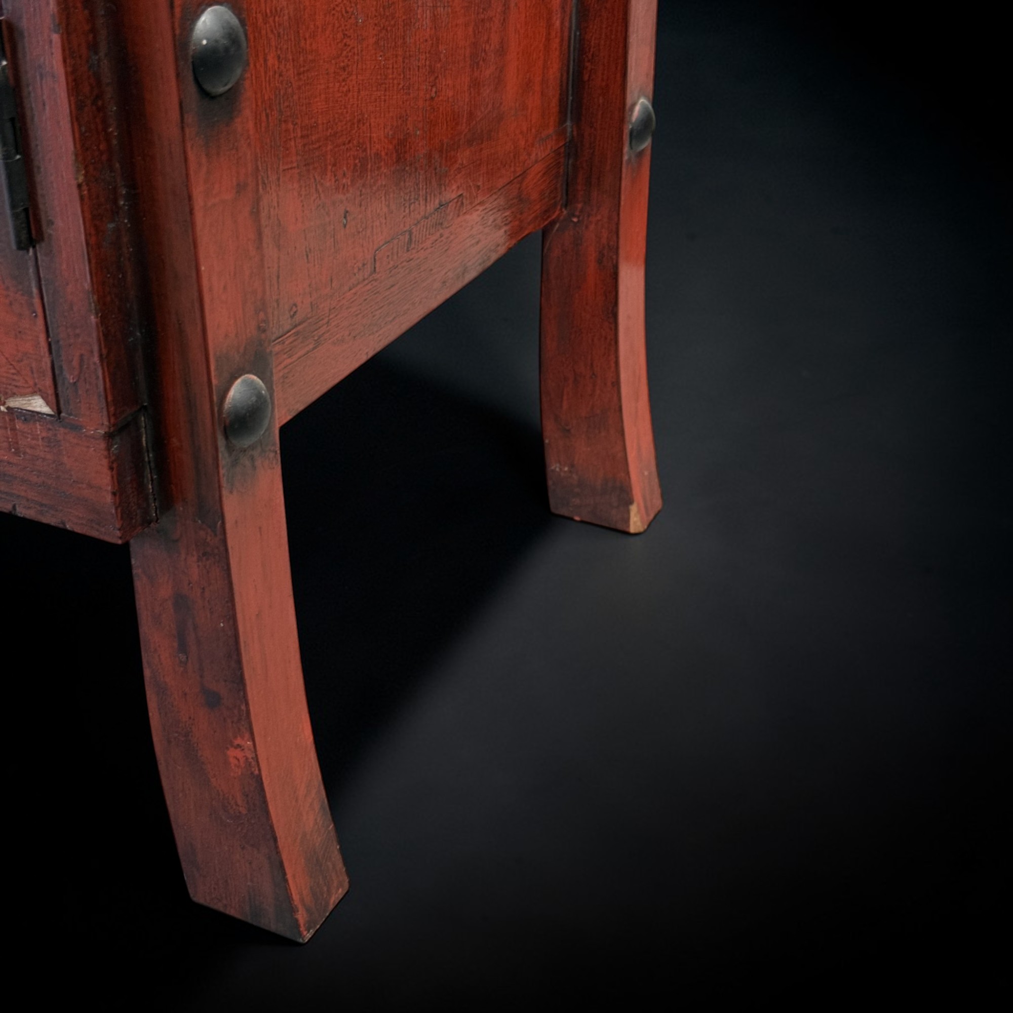 Japanisches Tansu "Herz-Sutra" – Kalligrafie-Schrank 96cm aus Sammlernachlass