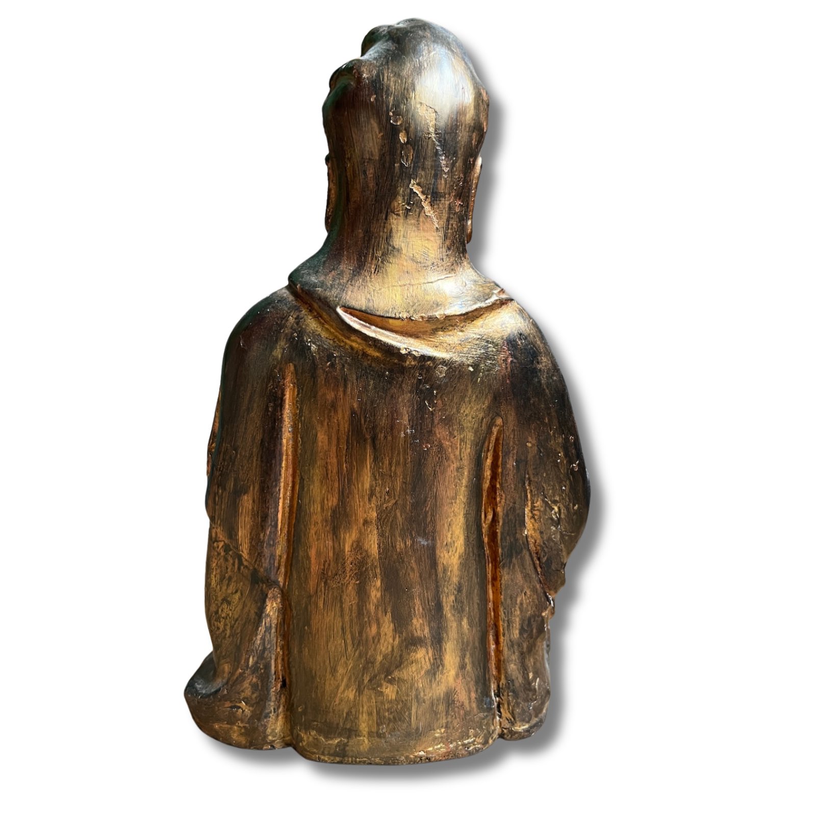 Kwan-Yin Buddha Figur aus Pappmache