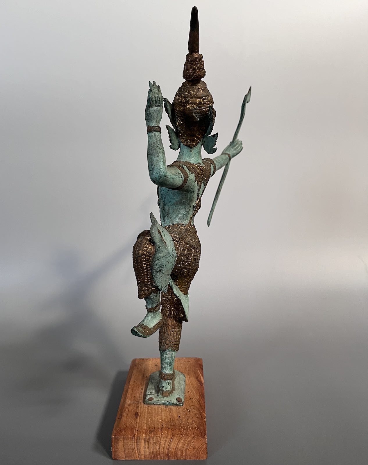 Rama Bronzefigur Thailand Avatar Vishnus 31cm