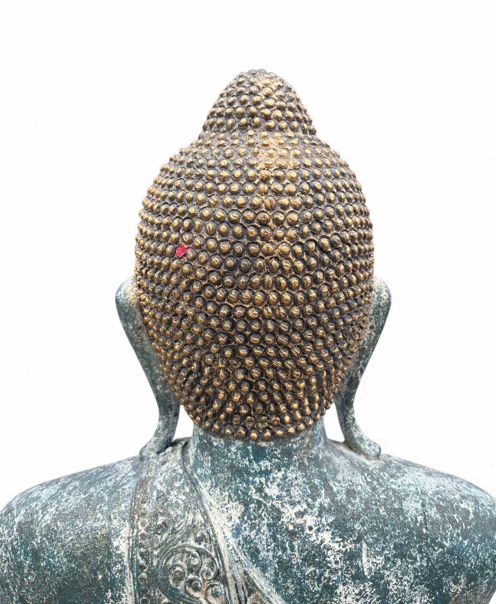 Holz Buddha Figur aus Thailand - 85cm groß