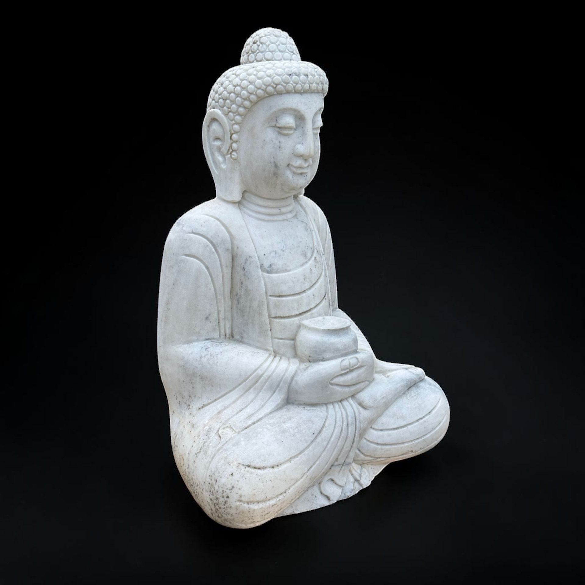 Garten Buddha Skulptur Marmor Stein Tibet-China Statue