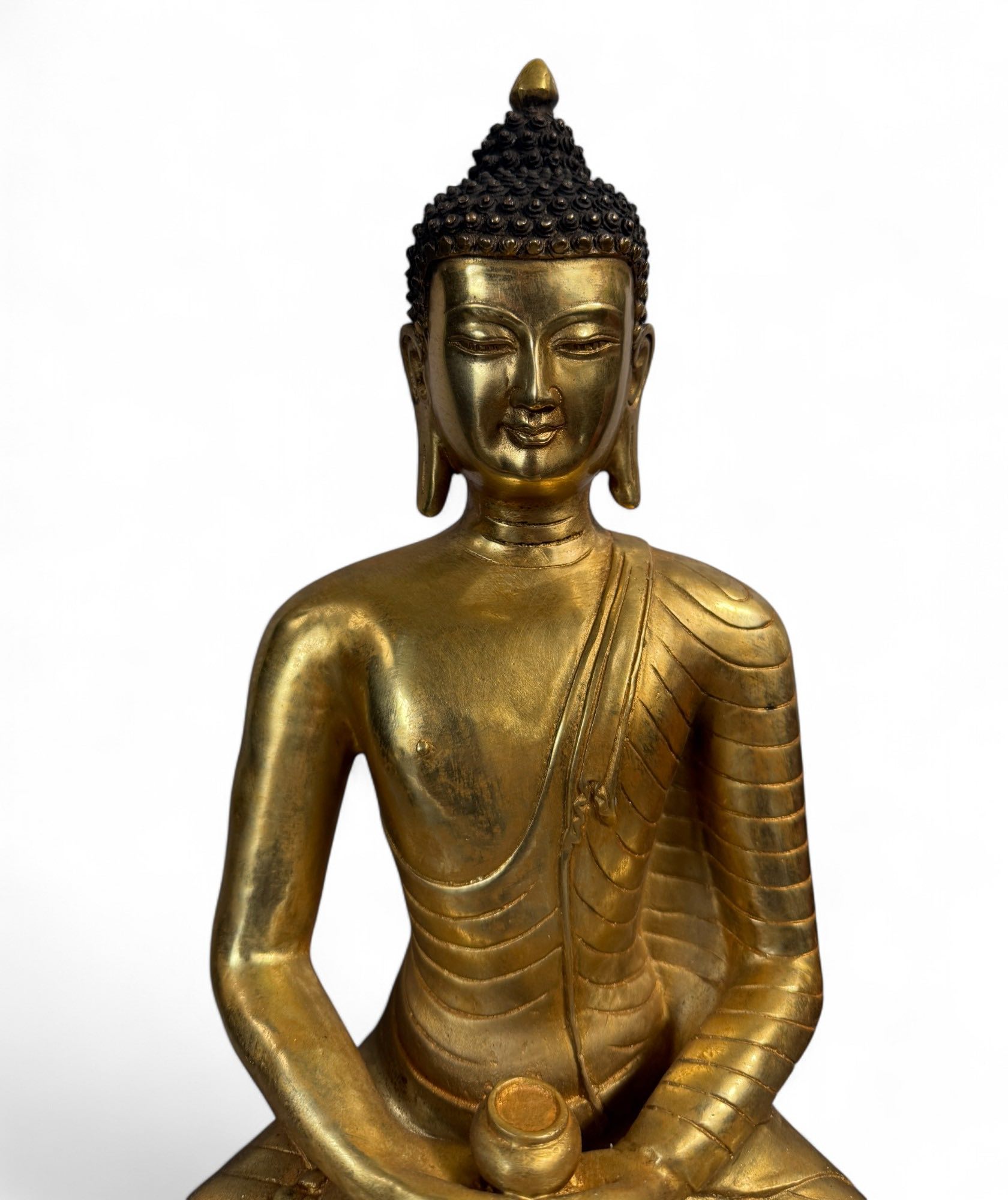 Buddha Figur Bronze Skulptur Tibet Statue Amitabha 33 cm