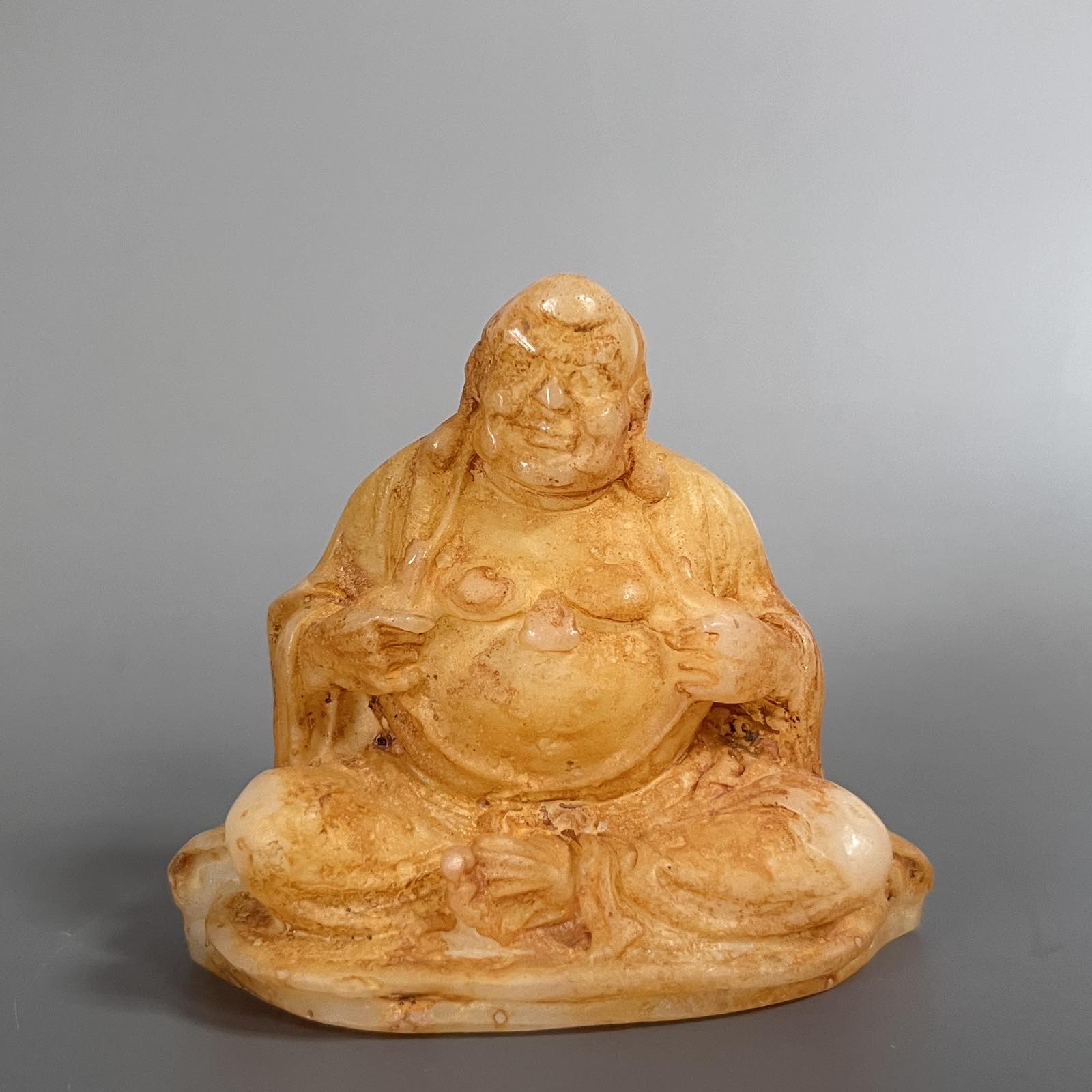 Arhat Figur China Jade Buddhismus Luohan - 8cm Arhat Figur China Jade Buddhismus Luohan - 8cm