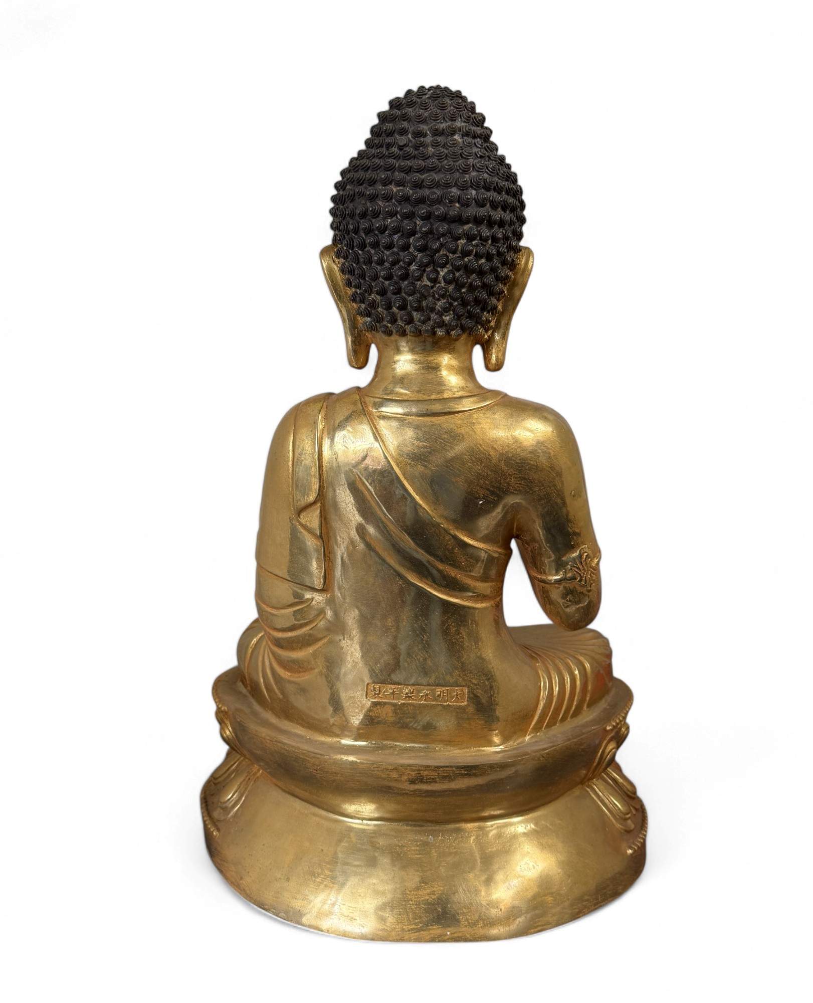 Buddha Figur Bronze Skulptur Karana Mudra Statue 55 cm groß