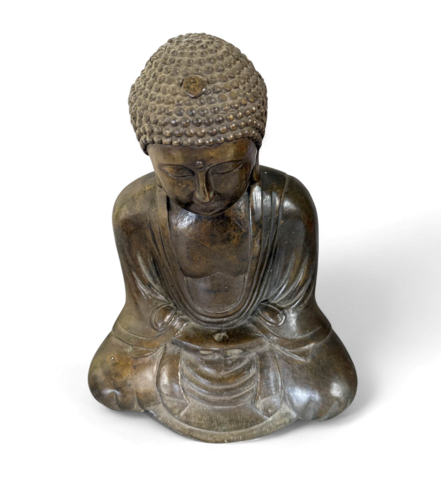 Buddha Figur Bronze Japan Kamakura Daibutsu