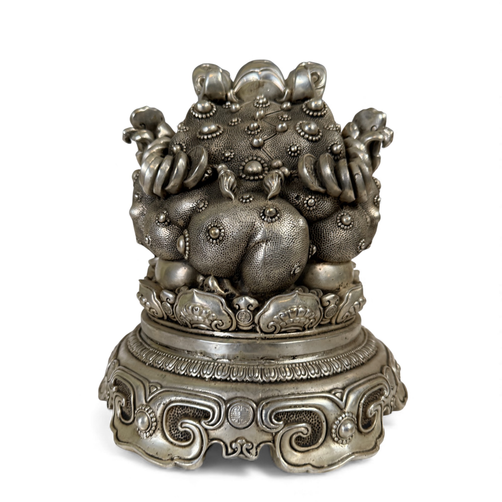 Chinesische Geldkröte - Reichtumsfrosch aus Bronze