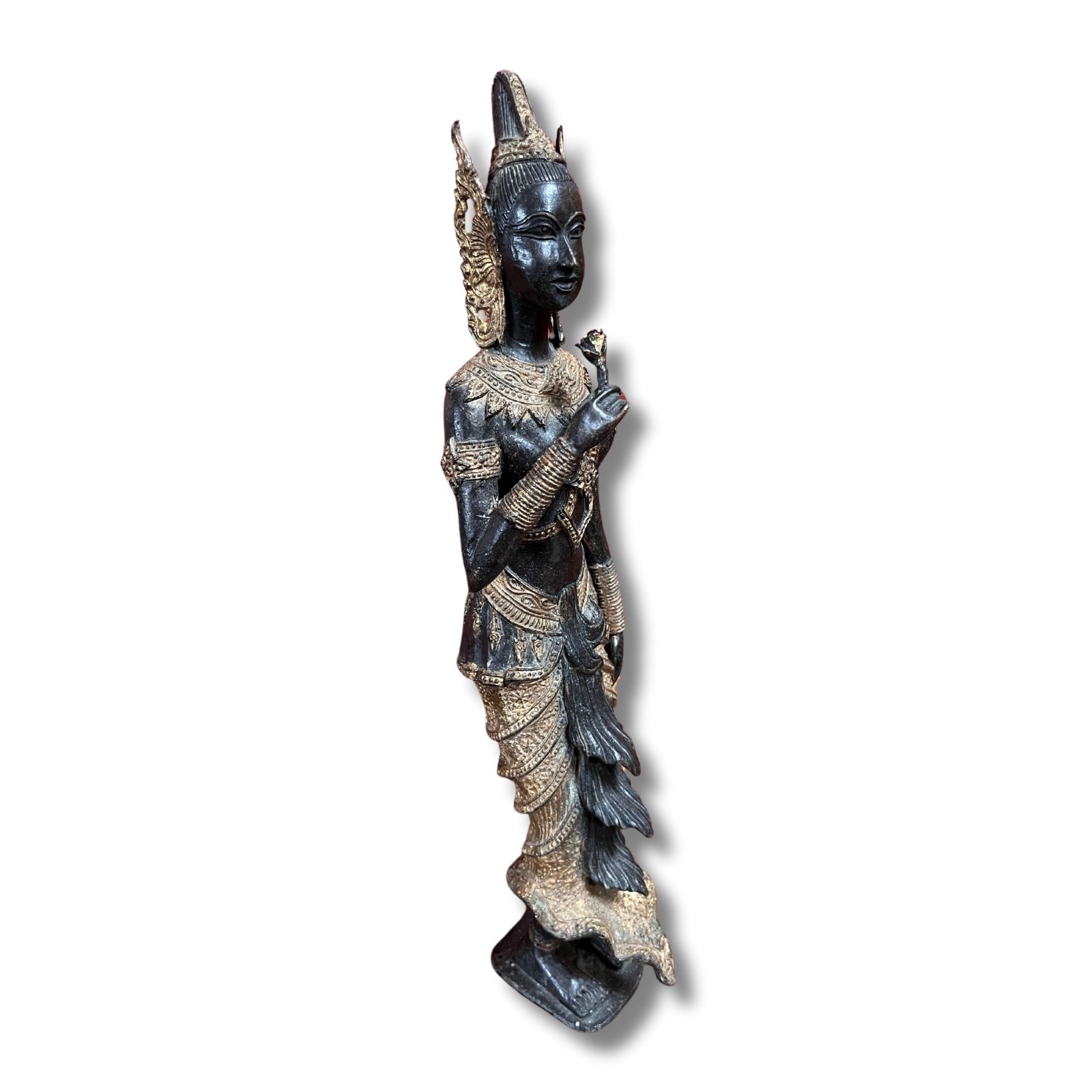 Tempelwächter Thailand Teppanom Bronze Figur