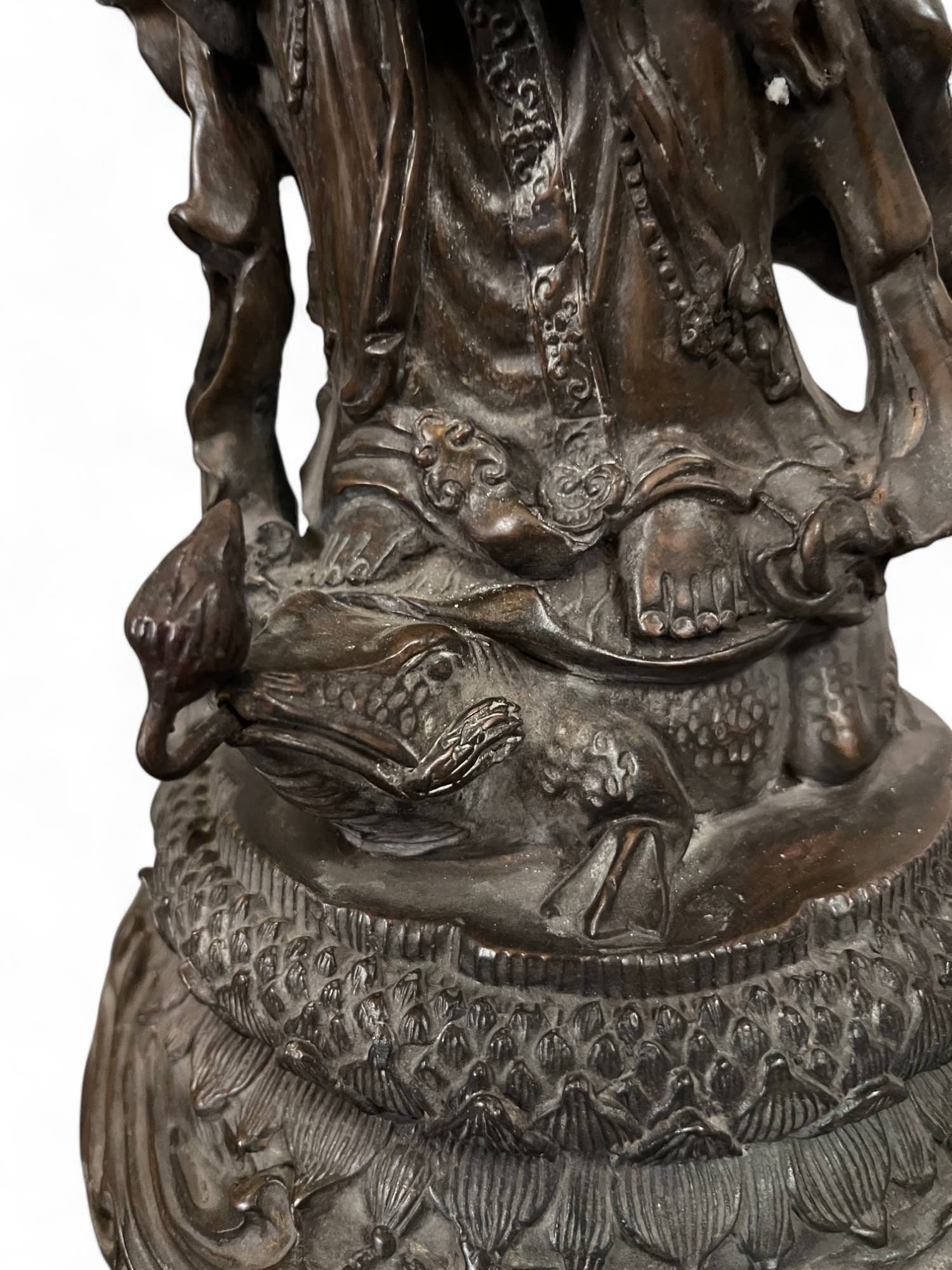 Buddha Figur Bronze Guanyin 45cm groß Buddha Figur Bronze Guanyin 45cm groß