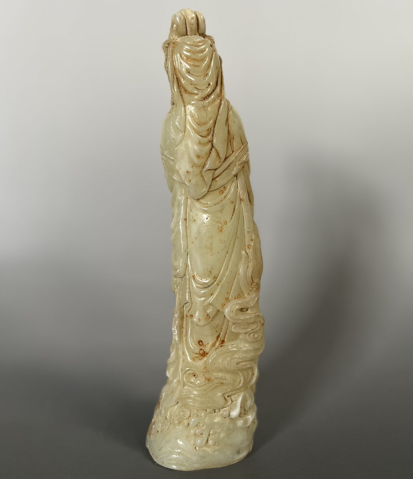 Jade Buddha Figur China Skulptur Liebhaberstück