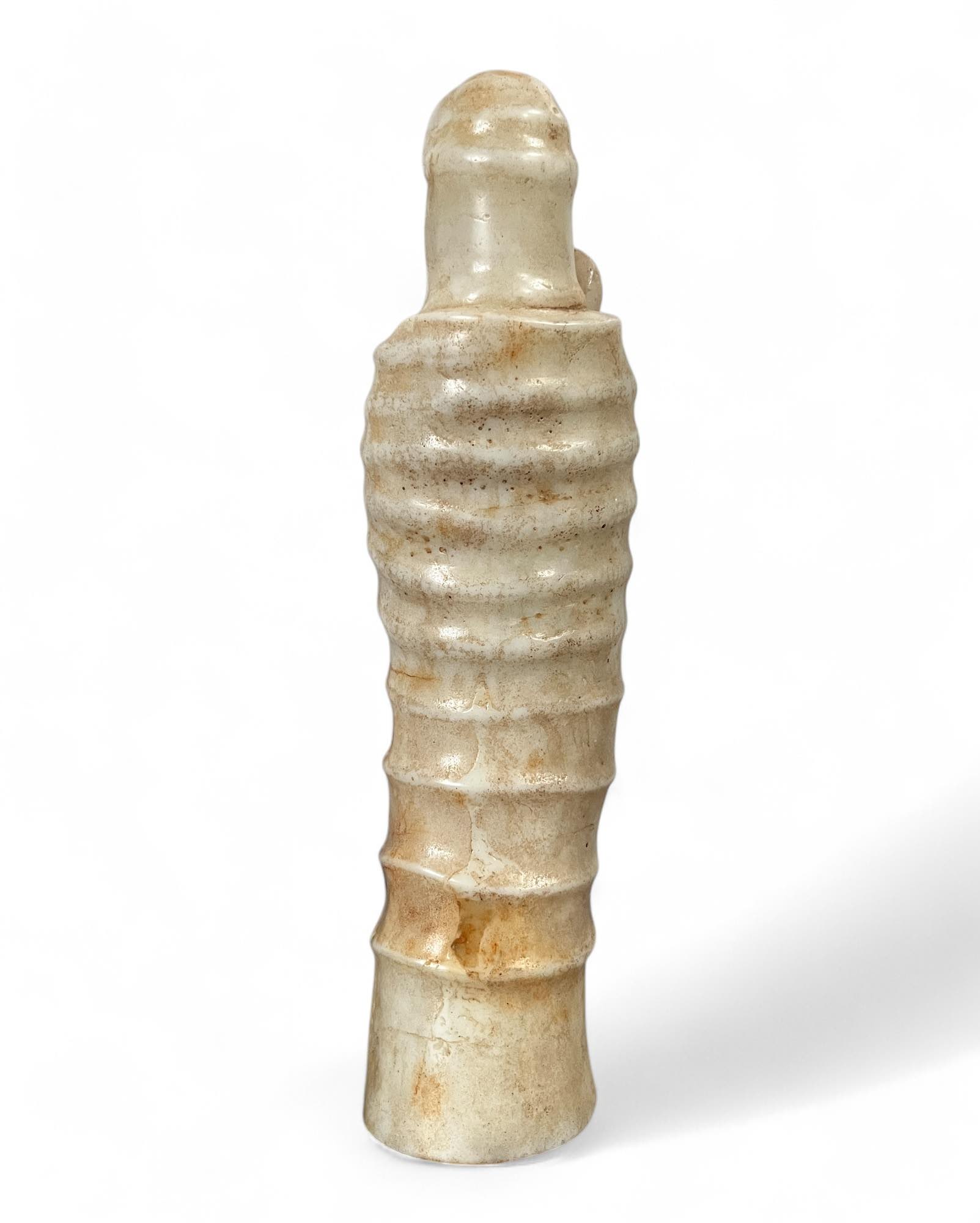 Kwanyin Buddha Figur Hetian Jade China 20cm groß