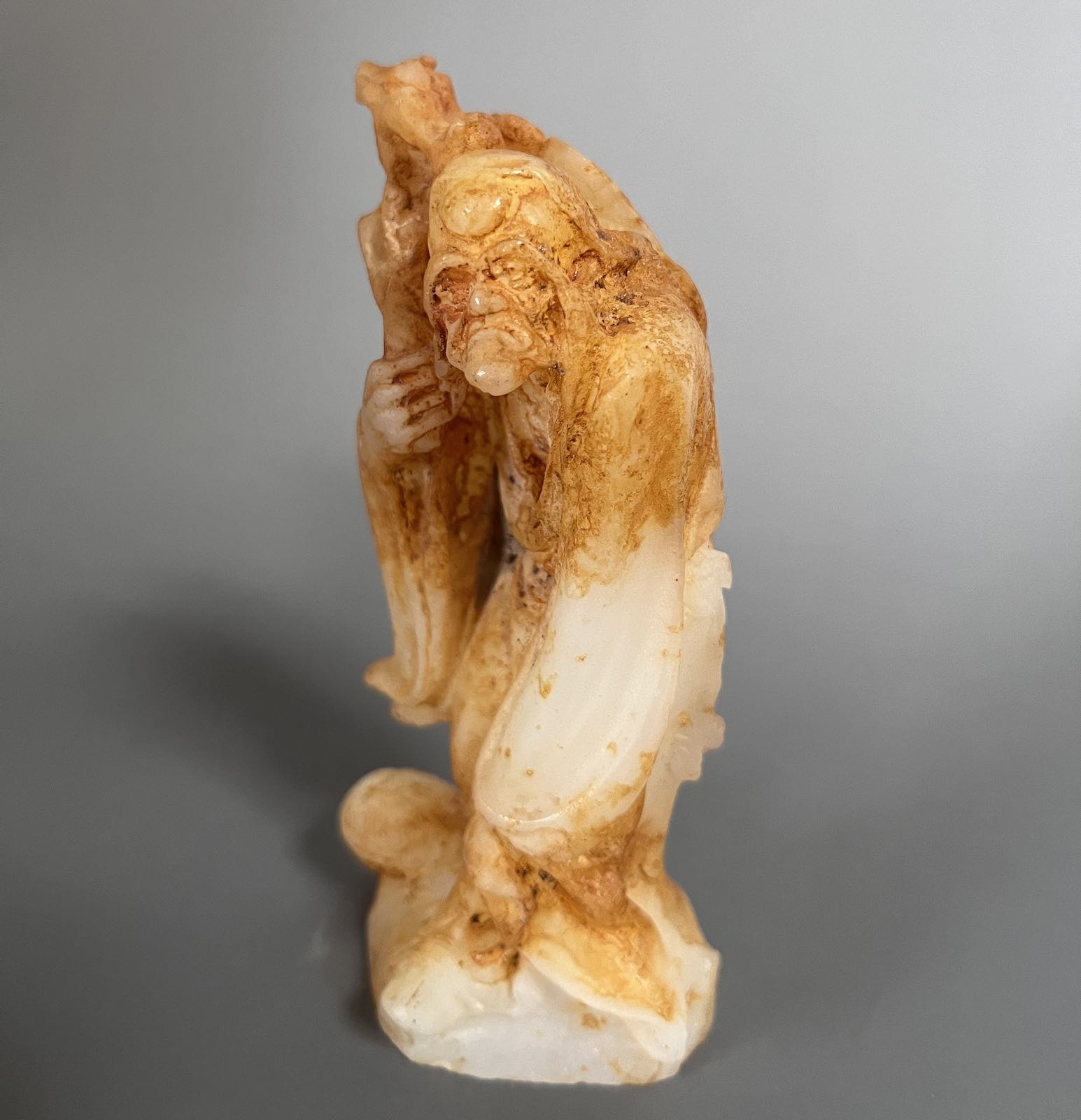 Arhat Figur China Jade Buddhismus Luohan - 13cm