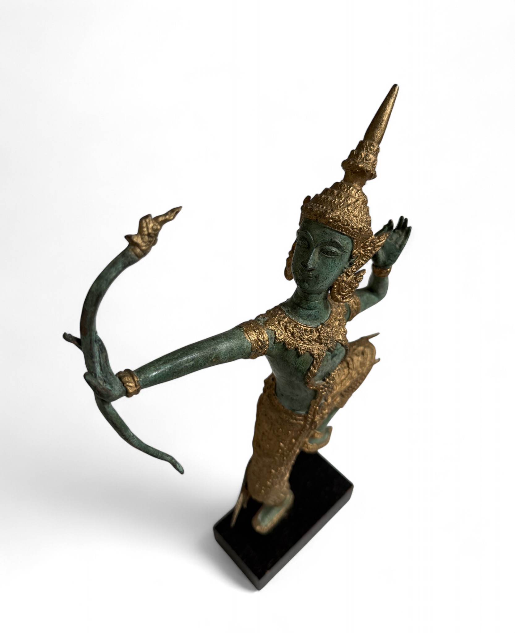 Prinz Rama Bronze Figur Thailand Prinz Rama Bronze Figur Thailand