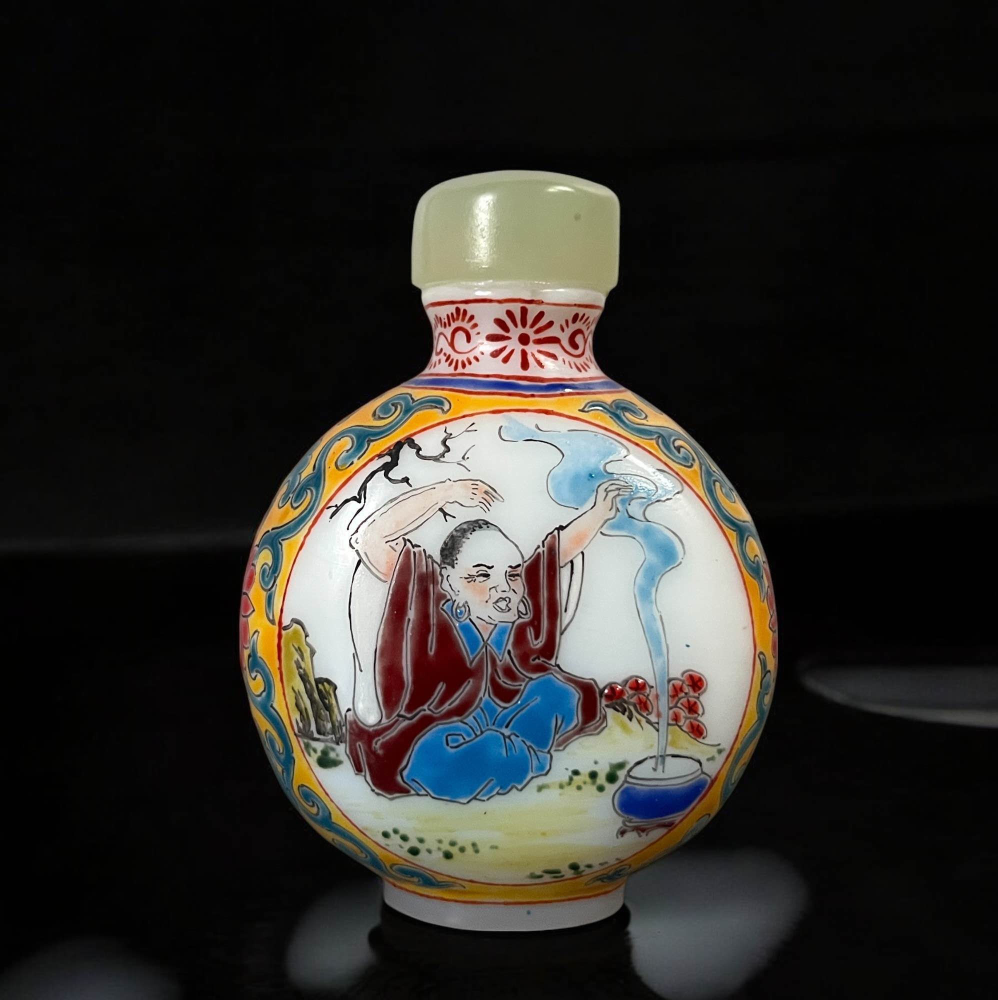 Chinesisches Snuff Bottle aus süddeutschem Sammlernachlaß Chinesisches Snuff Bottle aus süddeutschem Sammlernachlaß