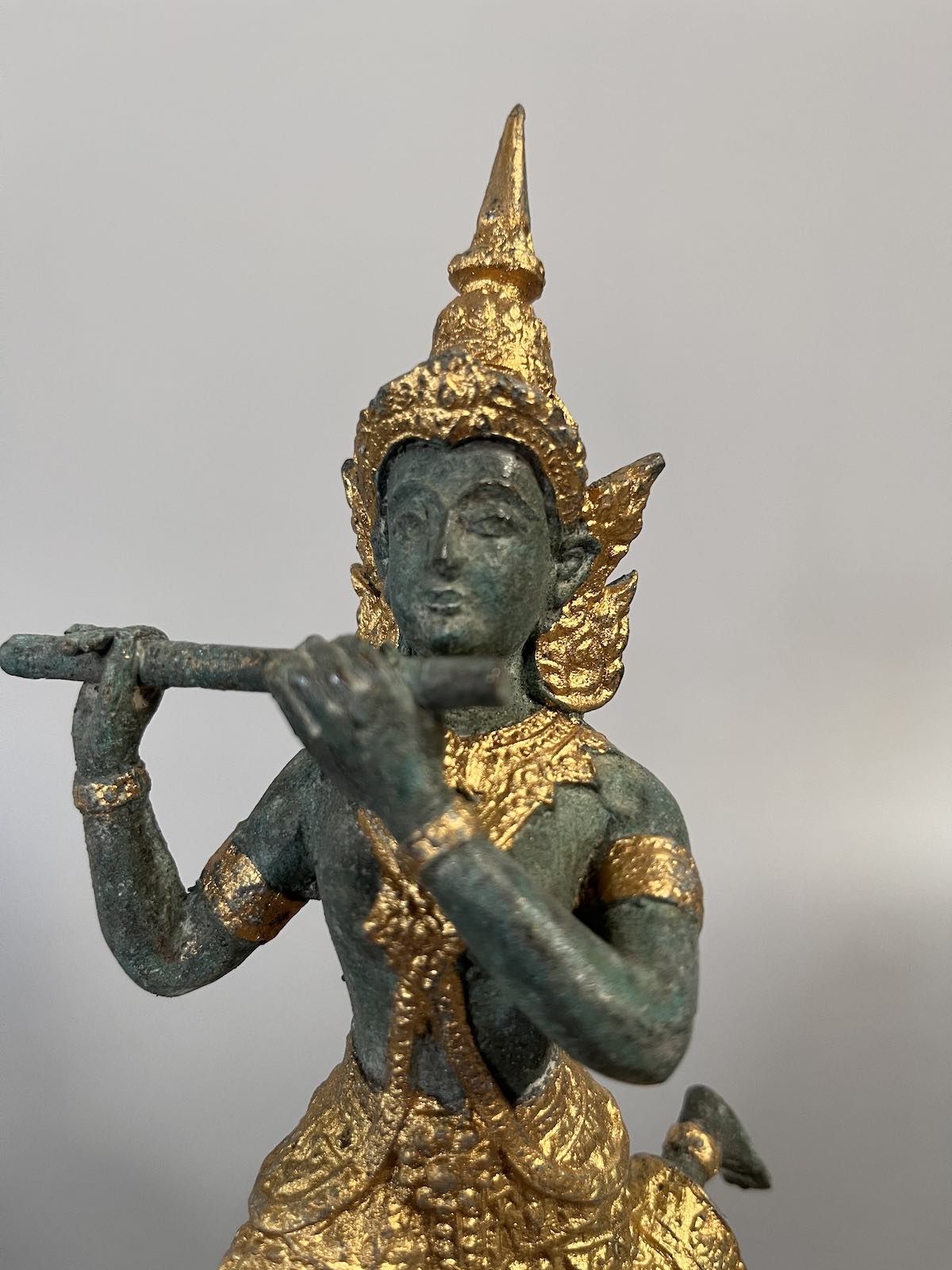 Tempelwächter Thailand Teppanom Bronze Figur