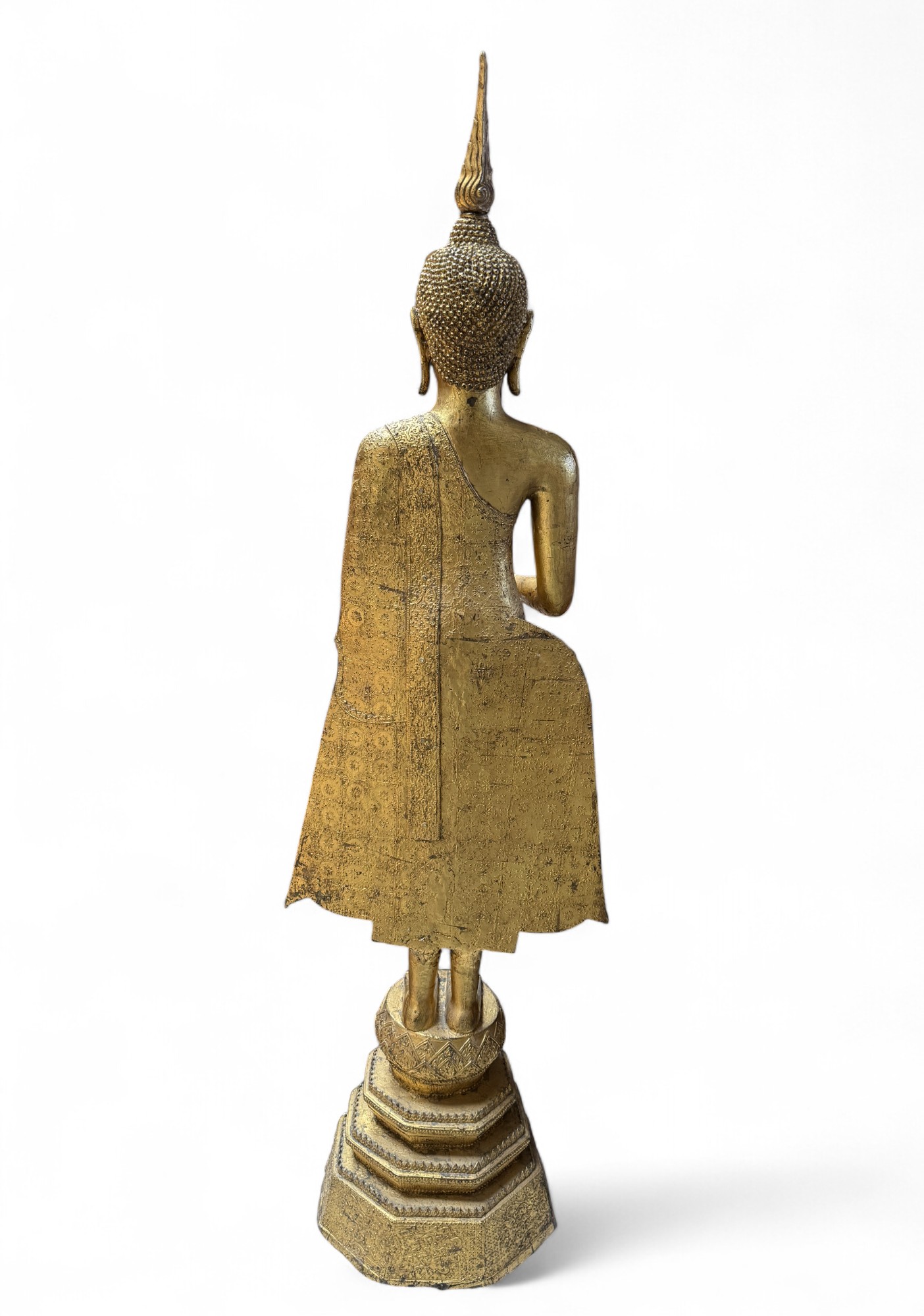 Wochentagsbuddha Mittwoch – Bronze Statue Thailand, 135 cm