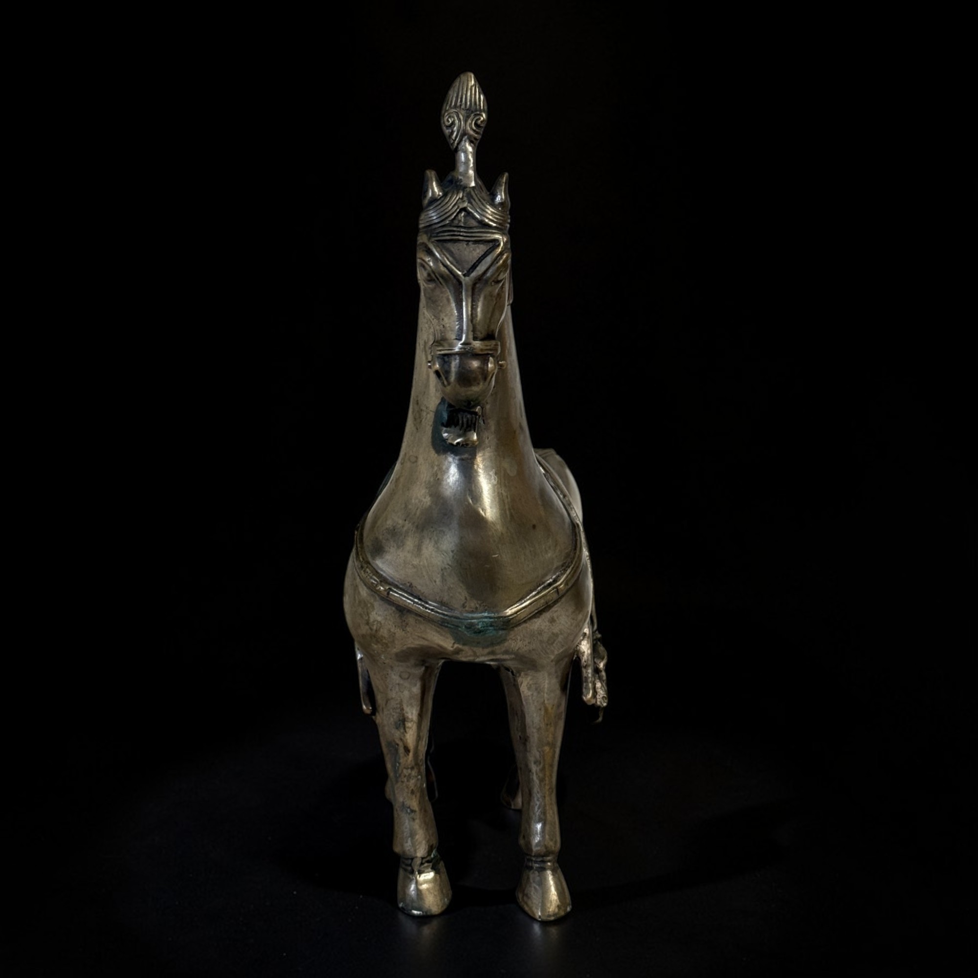 Bronze Pferd China Skulptur Tang Dynastie Replikat