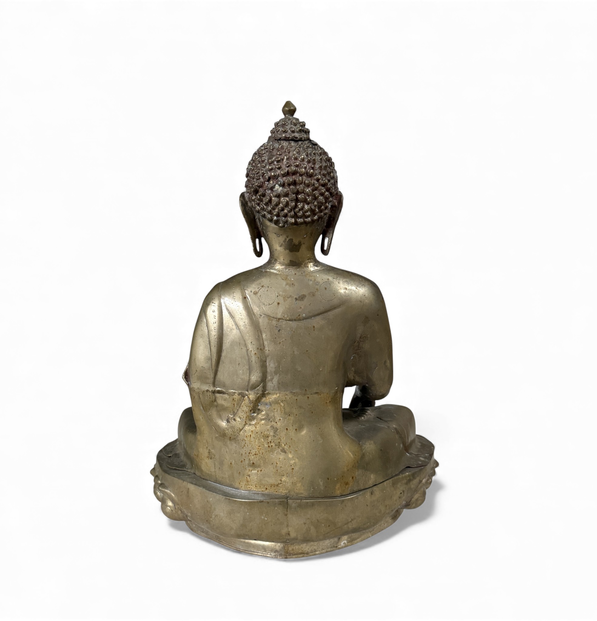 Großer Shakyamuni Buddha Bronze – Tibet Indien – 53 cm
