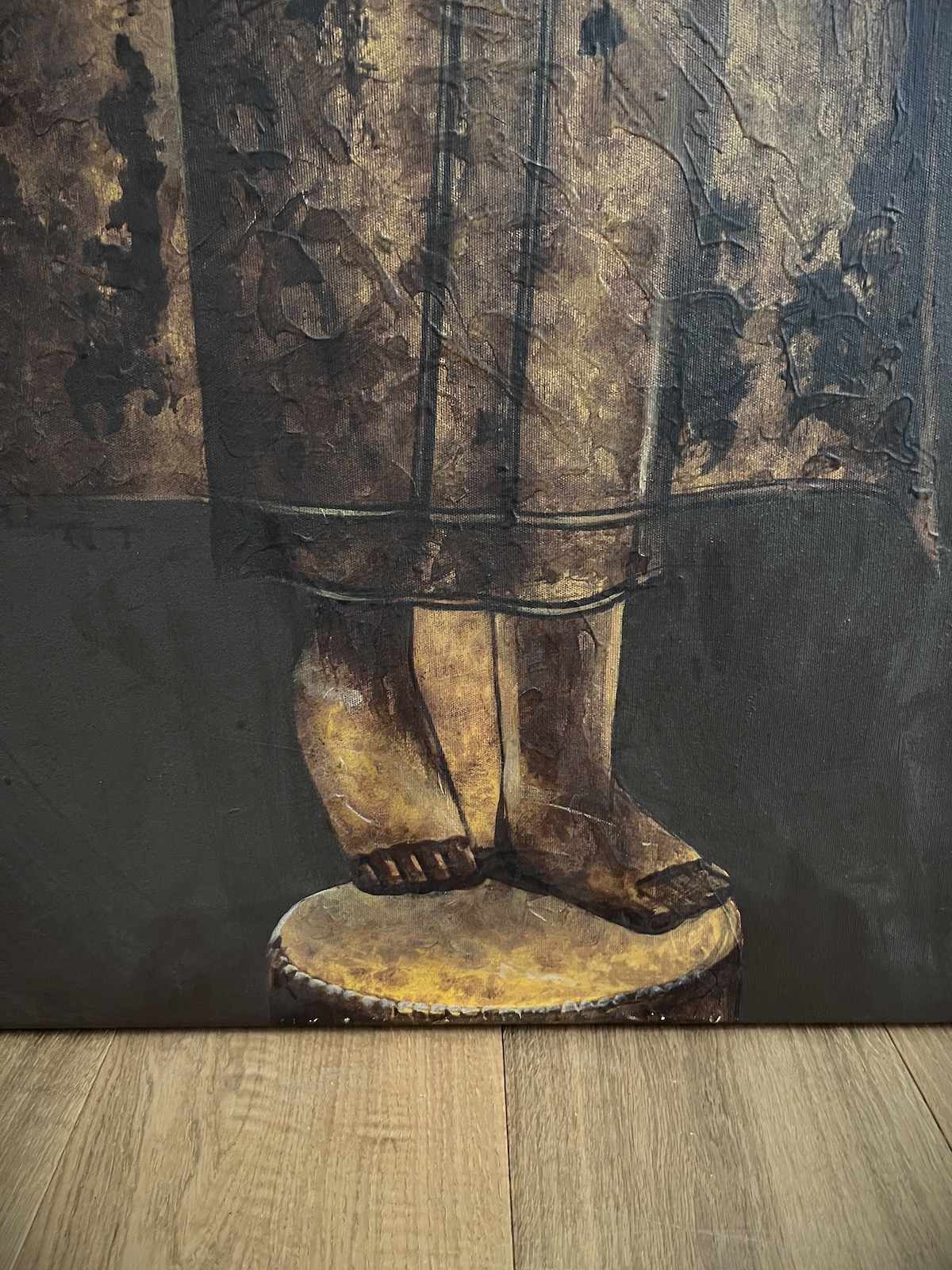 Buddha Gemälde Acrylgemälde Thailand Wandbild