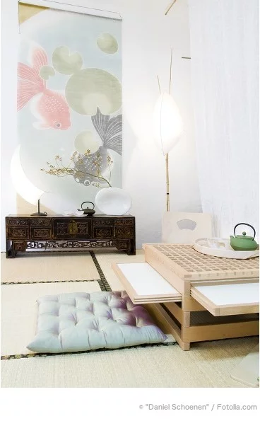 Asiatische Wohngestaltung