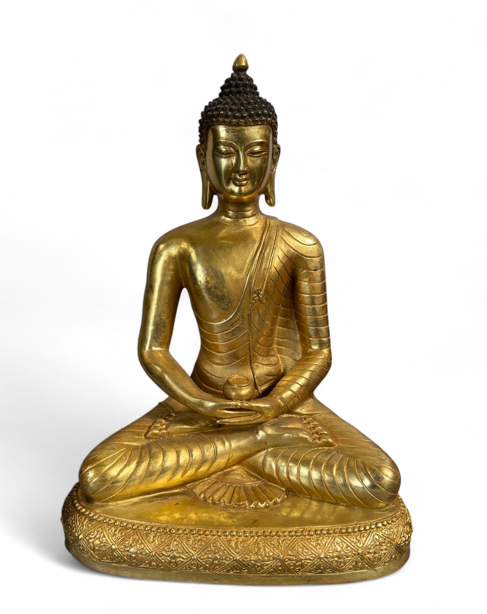 Buddha Figur Bronze Skulptur Tibet Statue Amitabha 33 cm